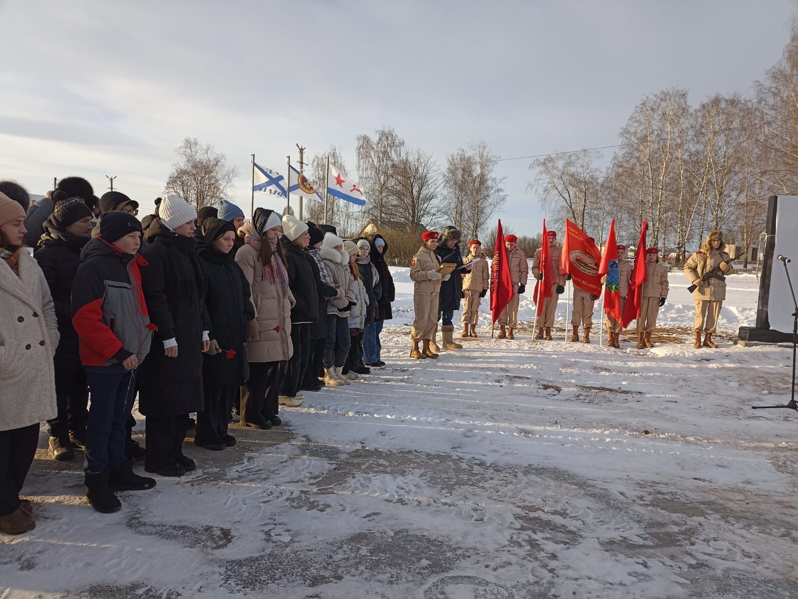 В Кукморском «Парке Победы» открыли памятник