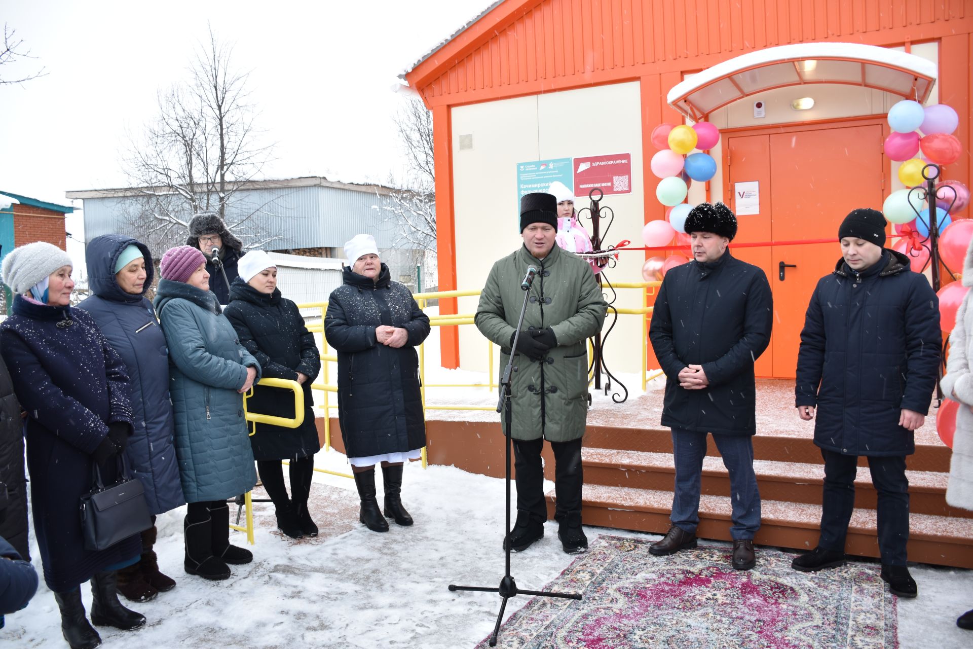 Кукмара районының Кәчимир авылында модульле фельдшер-акушерлык пункты ачылды