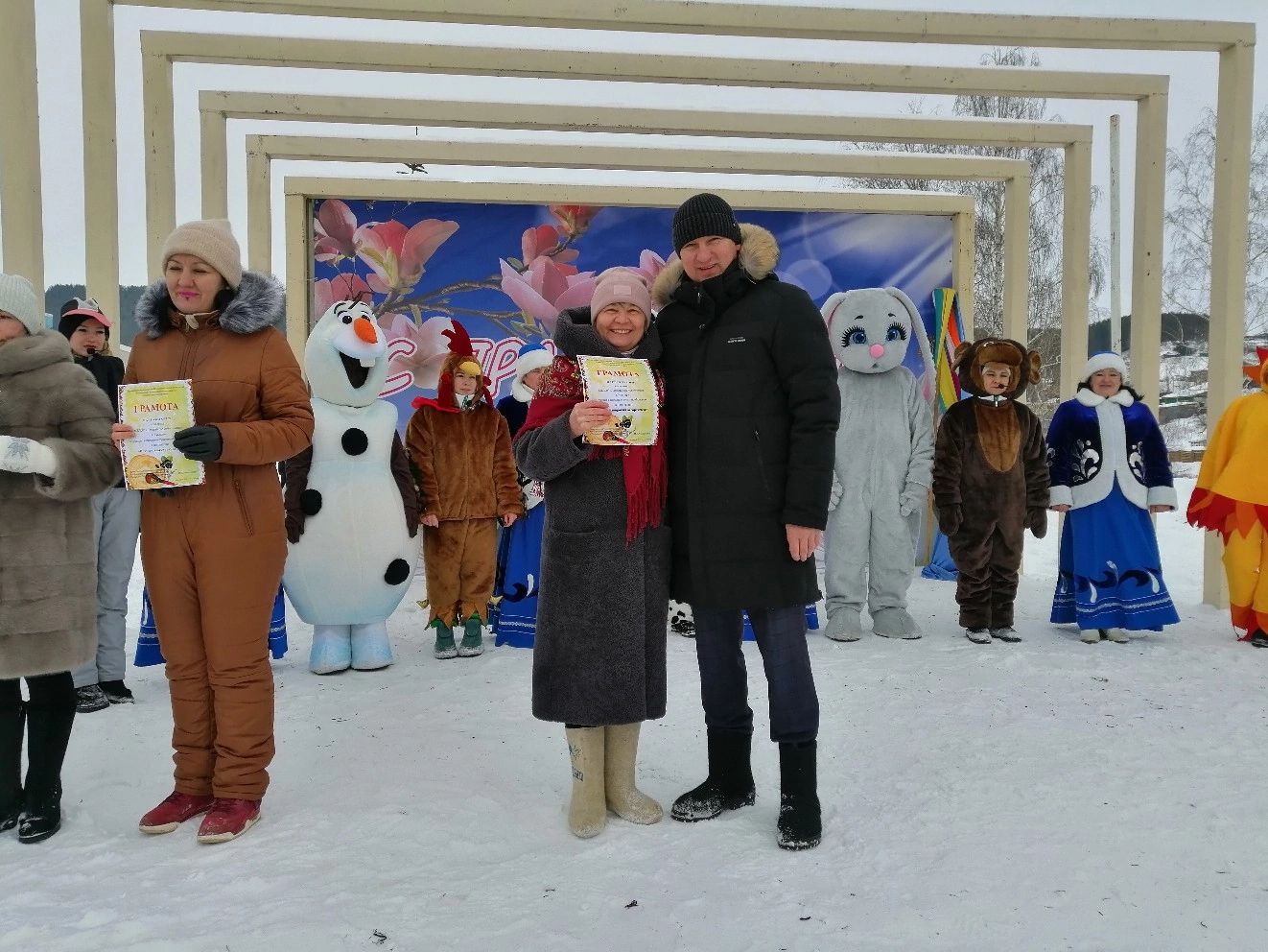 В Кукморе прошли масленичные гуляния