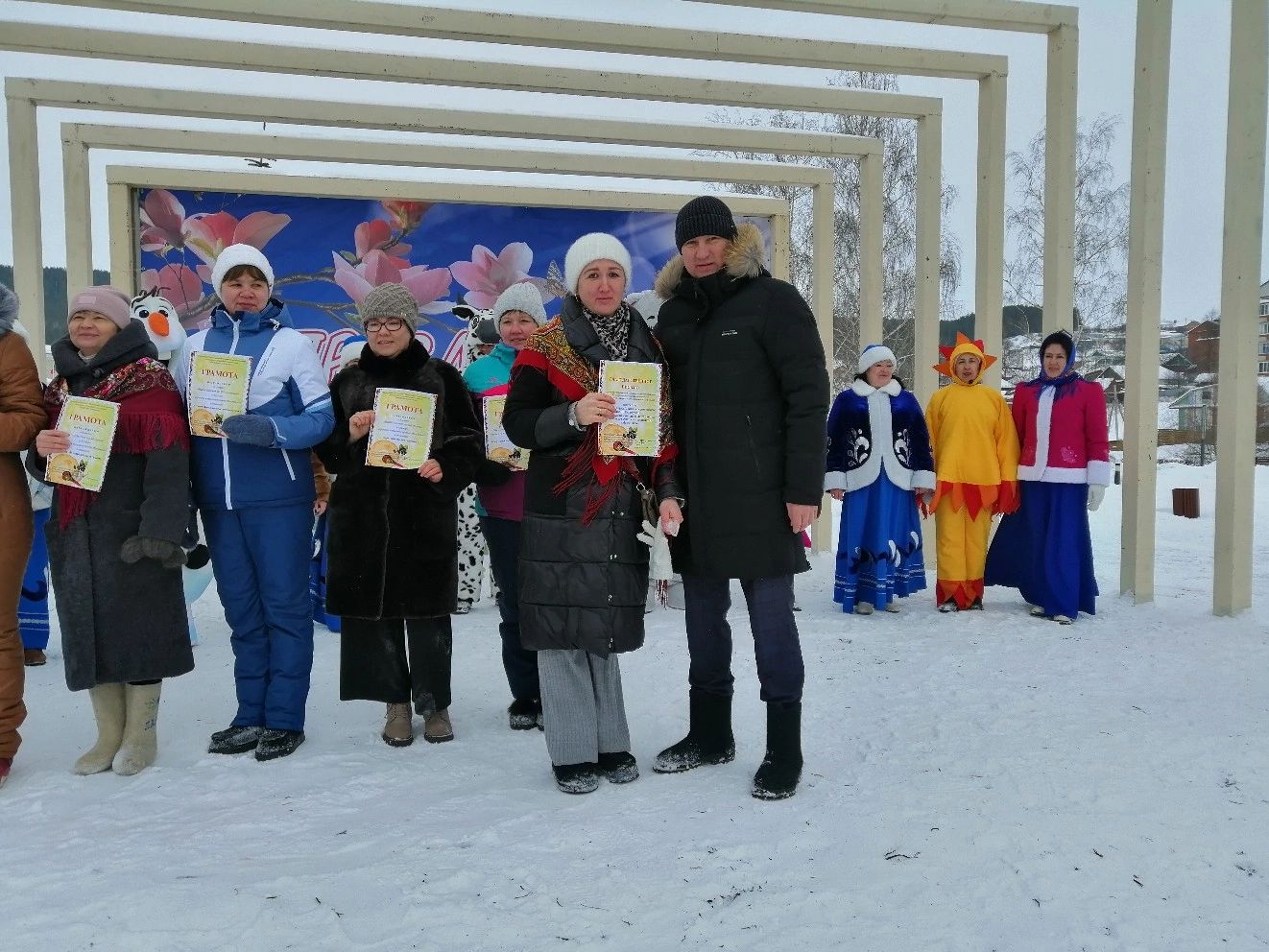 В Кукморе прошли масленичные гуляния