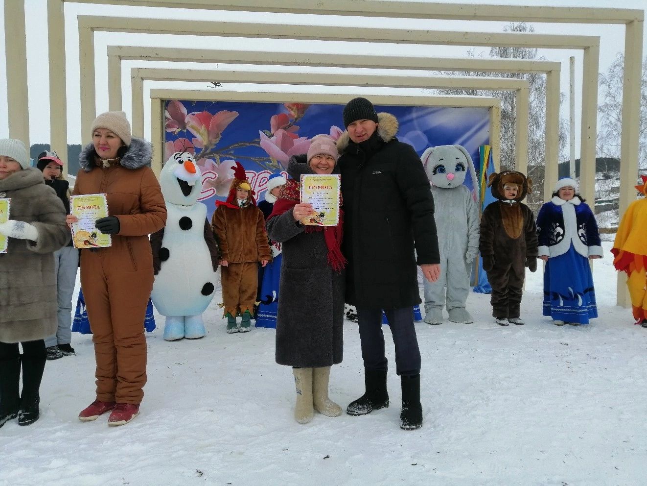 В Кукморе прошли масленичные гуляния