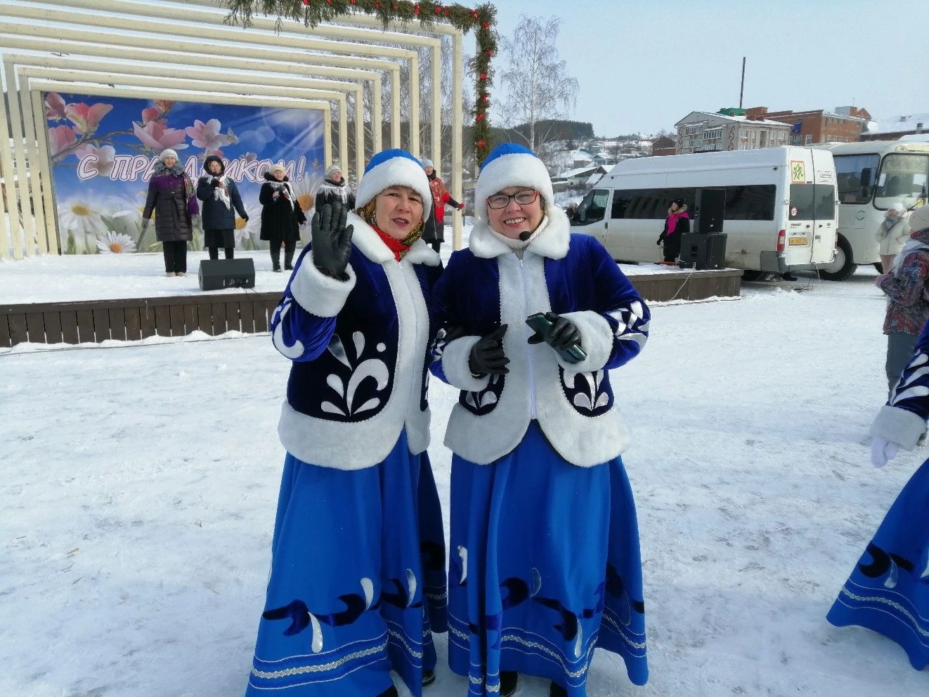 В Кукморе прошли масленичные гуляния