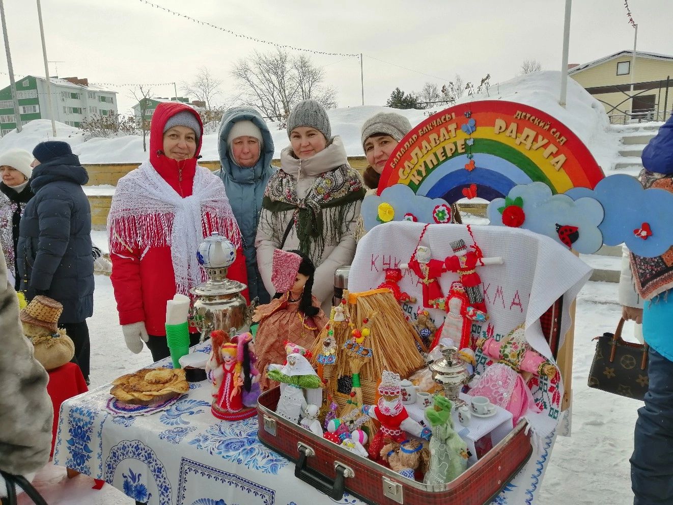 В Кукморе прошли масленичные гуляния