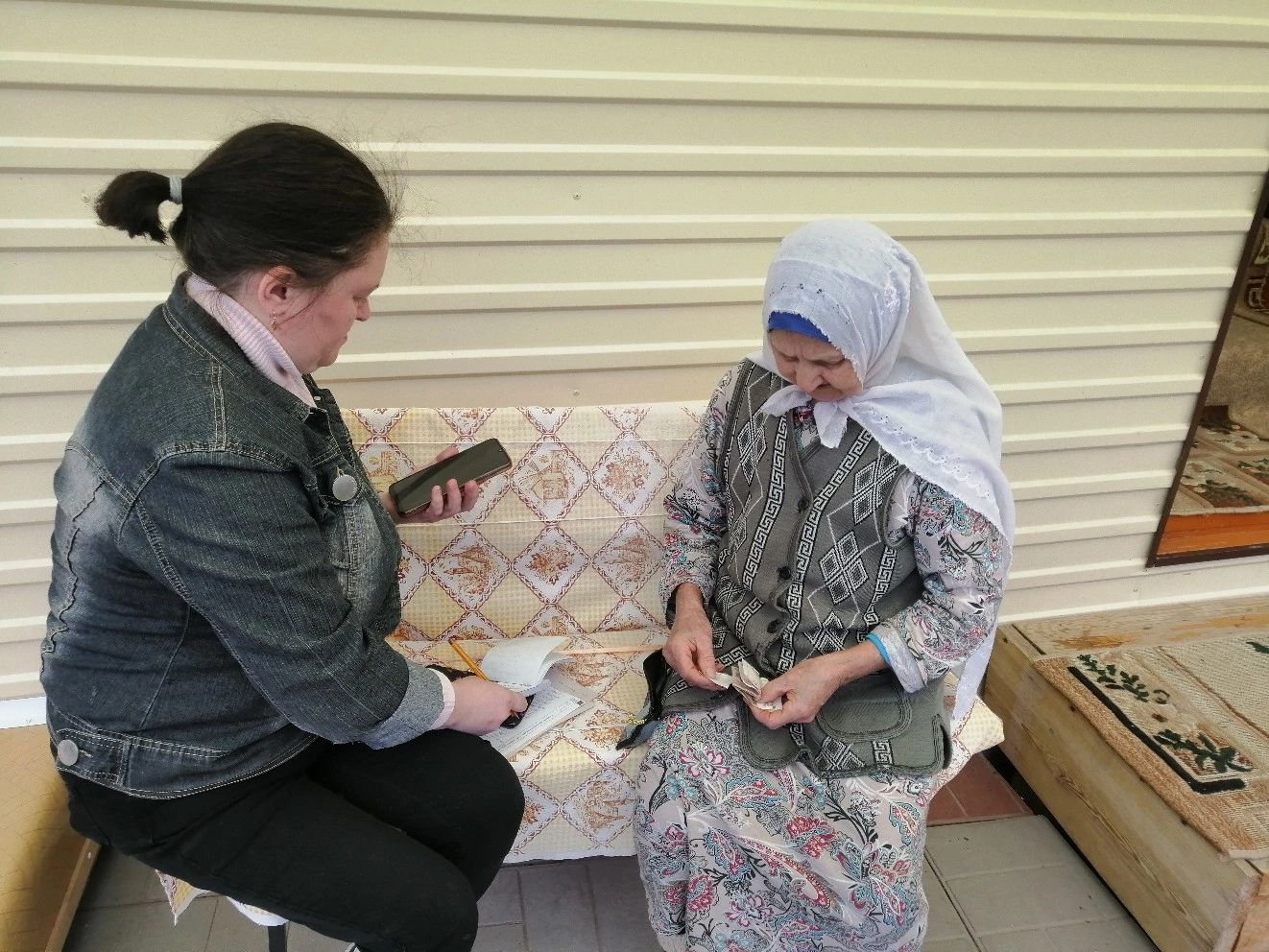 Журналист «районки» поучаствовала в подписной кампании