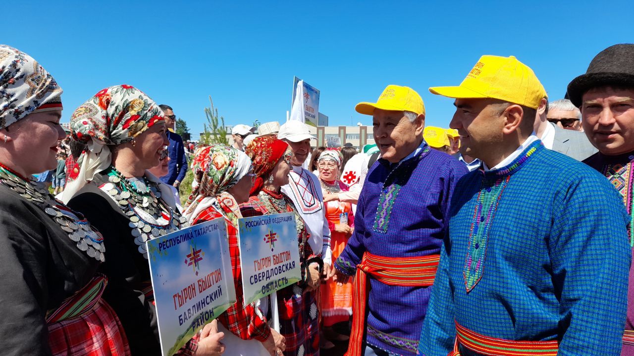 В селе Нырья нашего района проходит республиканский праздник удмуртской культуры «Гырон быдтон»