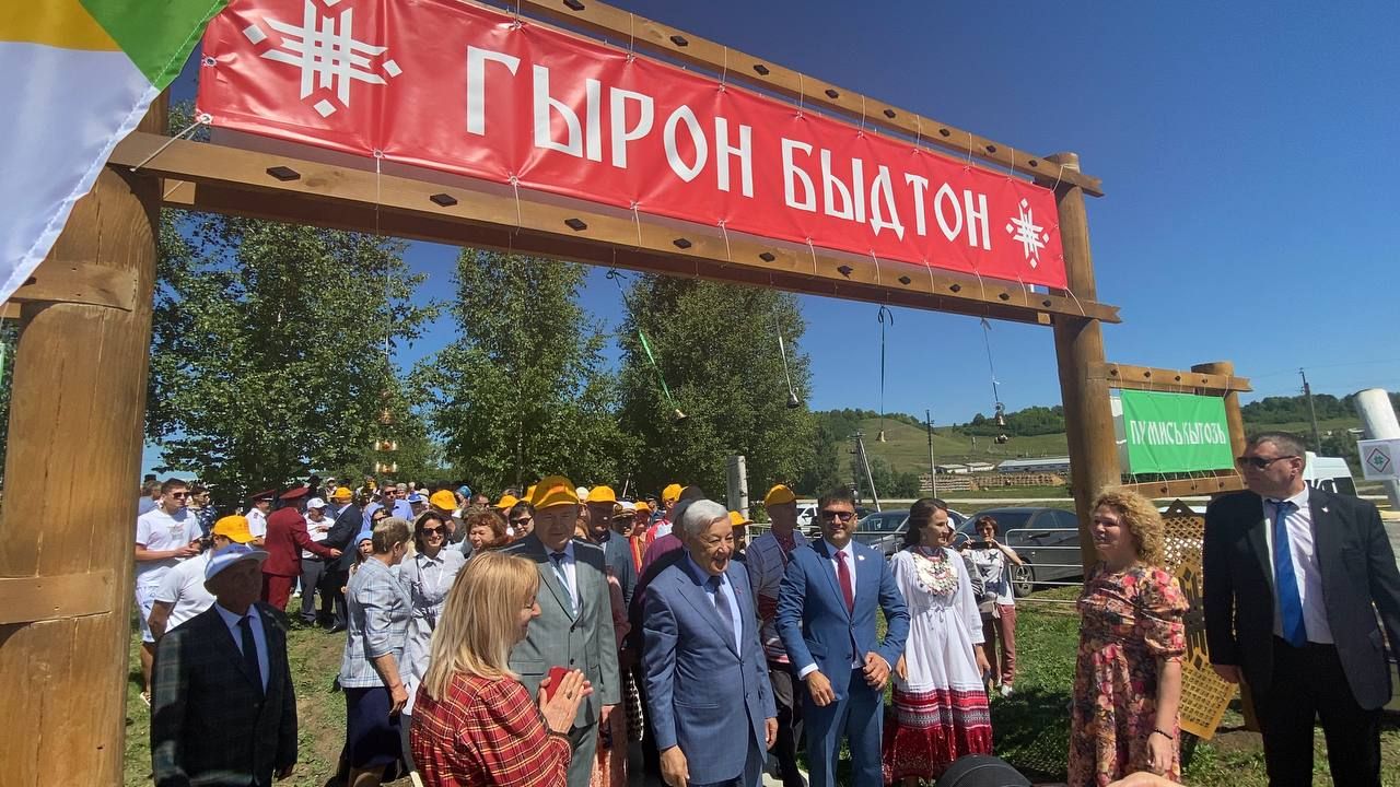 В Кукморском районе отметили удмуртский «Гырон Быдтон» - фоторепортаж