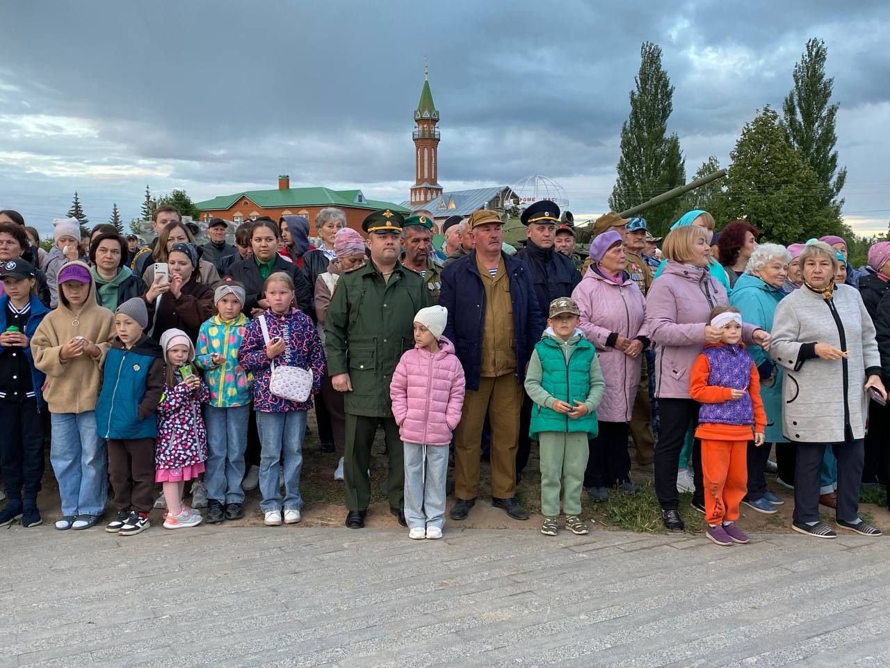 Кукморяне зажгли свечи в память о Великой Отечественной войне