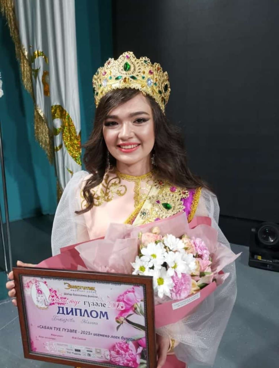 Гулина Бакирова из села Арпаяз Кукморского района стала победительницей конкурса «Сабантуй гузэле-2023» в Набережных Челнах
