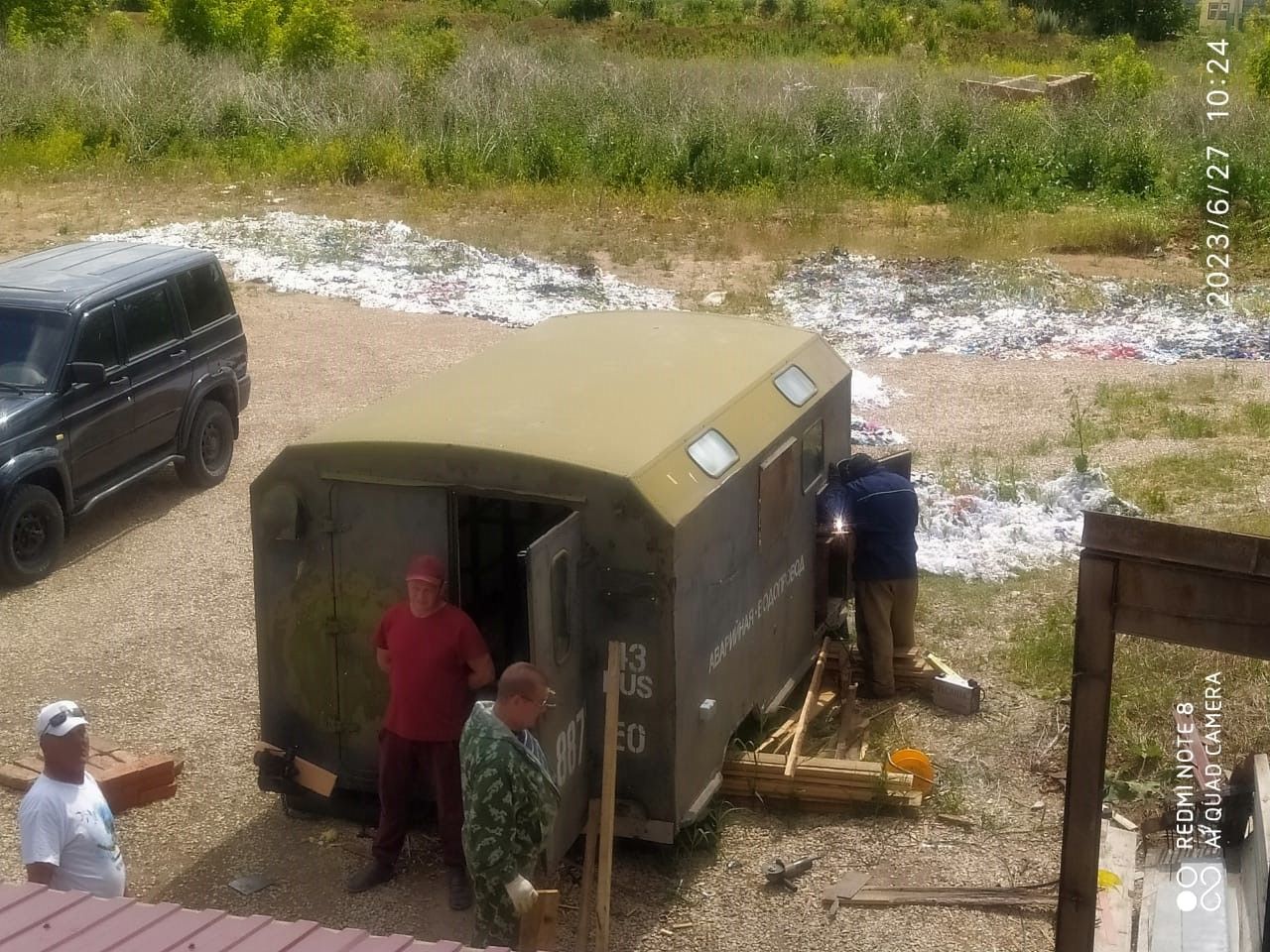 Кукмарадан мобилизациядә булган солдатлар өчен өченче автомунча җибәрелә