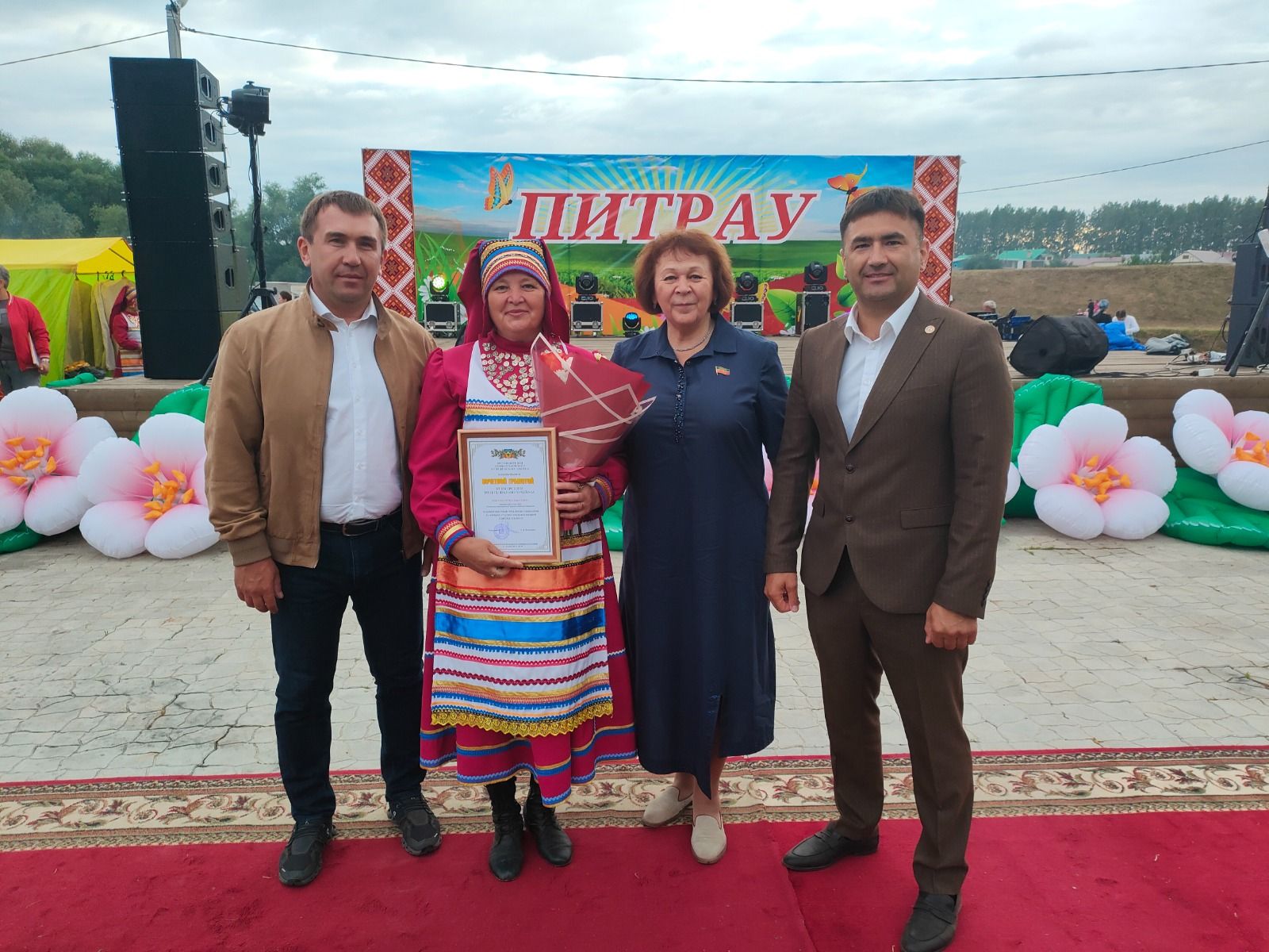 В селе Малая Чура Кукморского района прошел народно-обрядовый праздник Питрау