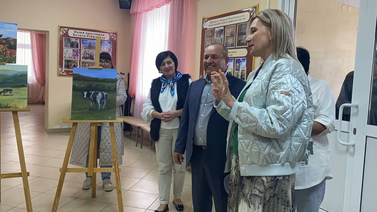 В Кукморском районе завершила работу Арт-резиденция «И к селу, и к городу»