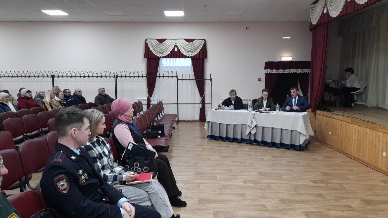 В Ош. Юмьинском сельском поселении прошел сход граждан