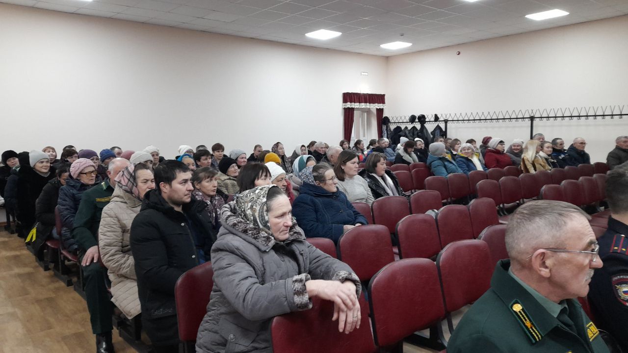 В Ош. Юмьинском сельском поселении прошел сход граждан