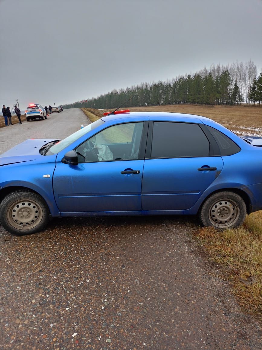 На трассе в Кукморском районе столкнулись два авто, есть пострадавшие