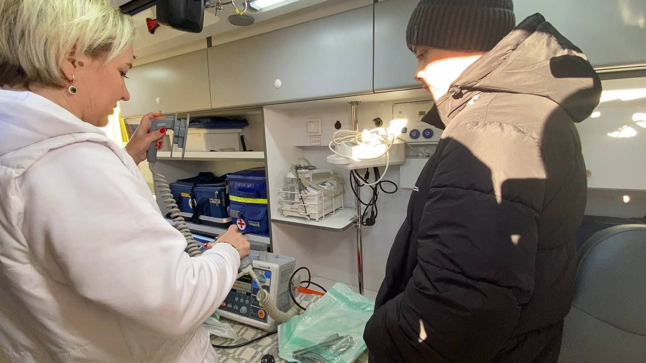 Кукморские школьники узнали, как работает сердце скорой помощи
