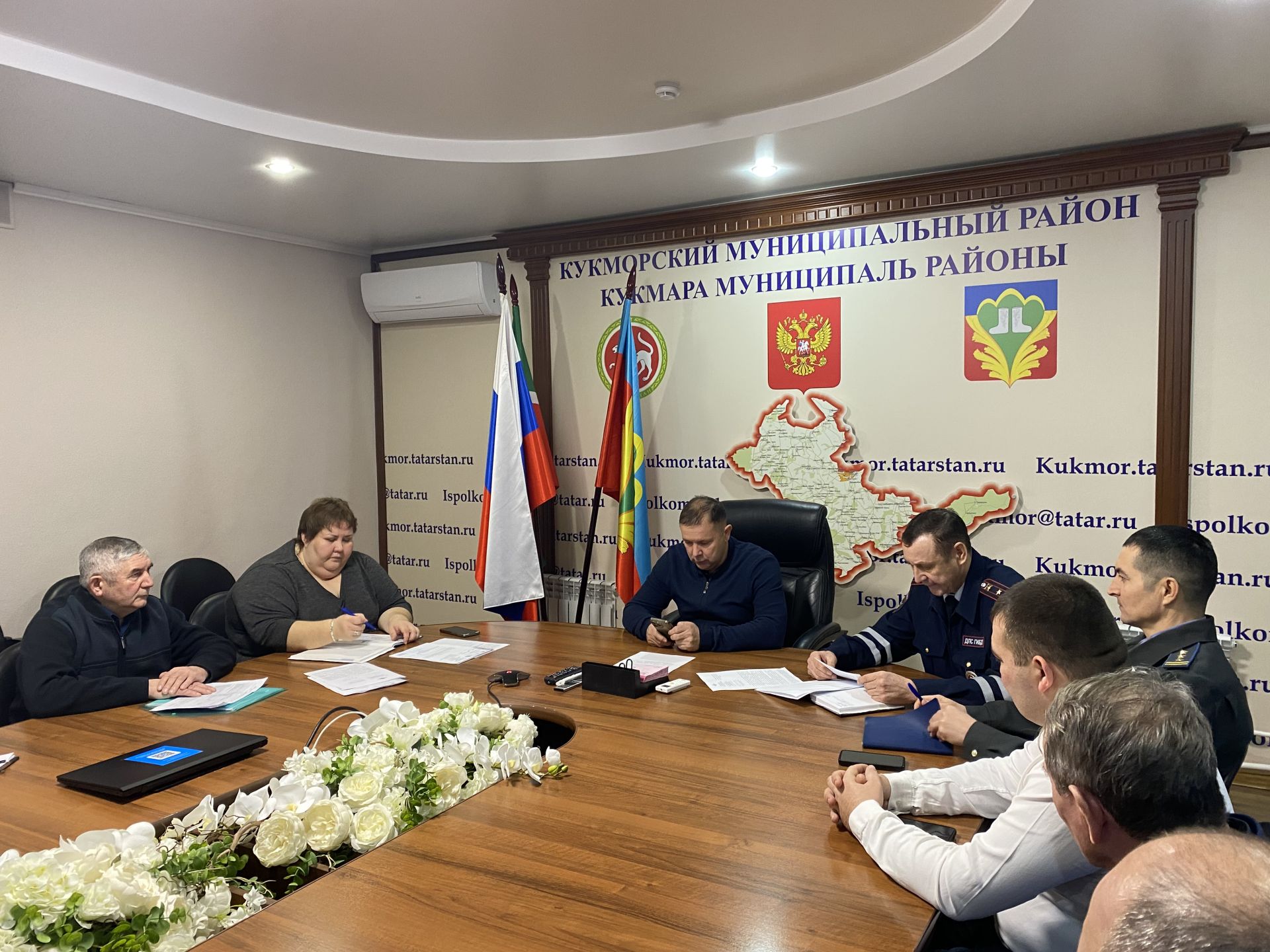 Кукмарада Юл хәрәкәте иминлеге комиссиясенең утырышы узды