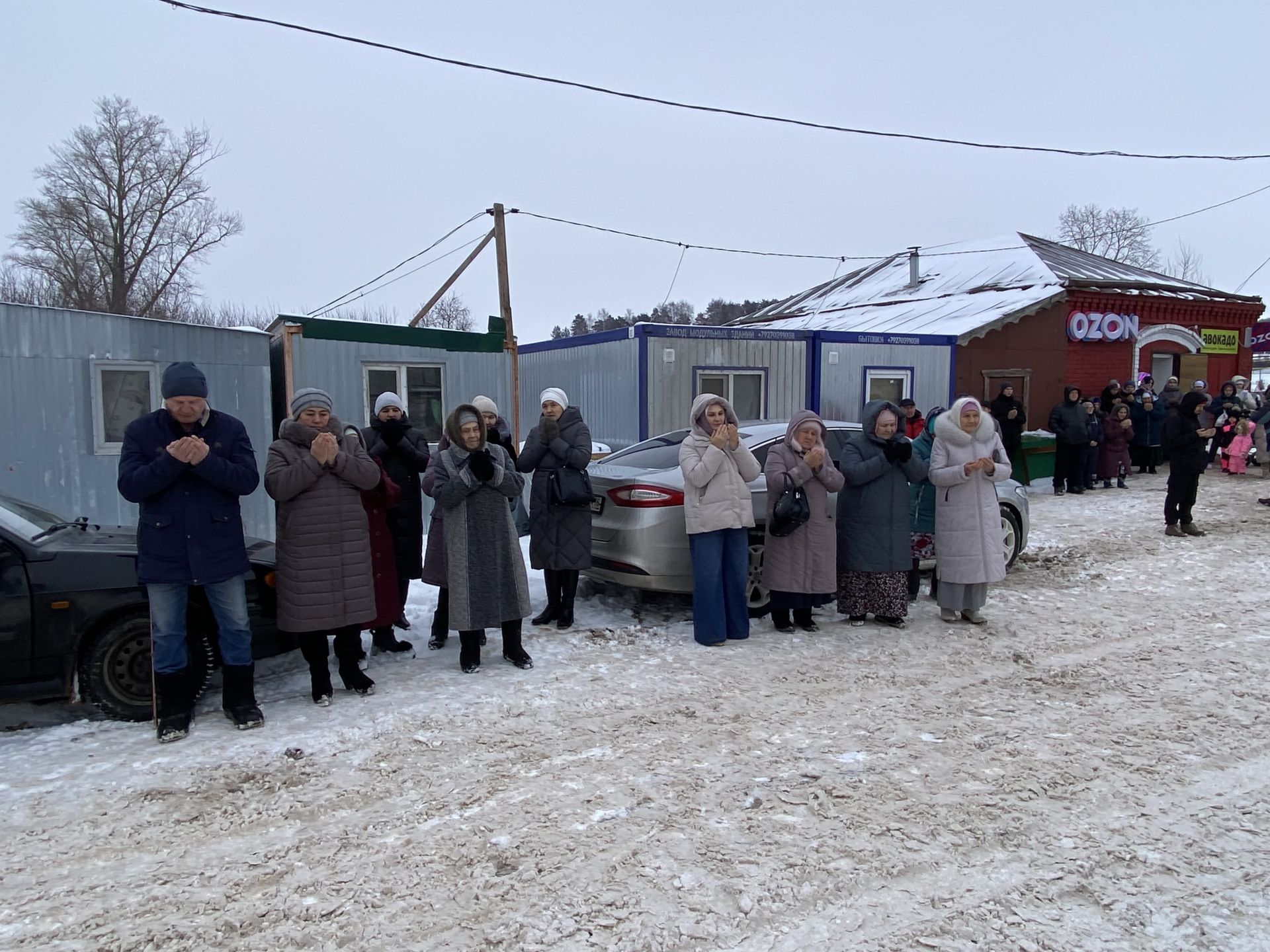 Мәчкәрә авылында реставрация эшләре алып барылучы күпьеллык тарихы булган беренче Җәмигъ мәчетенә ярымай куелды