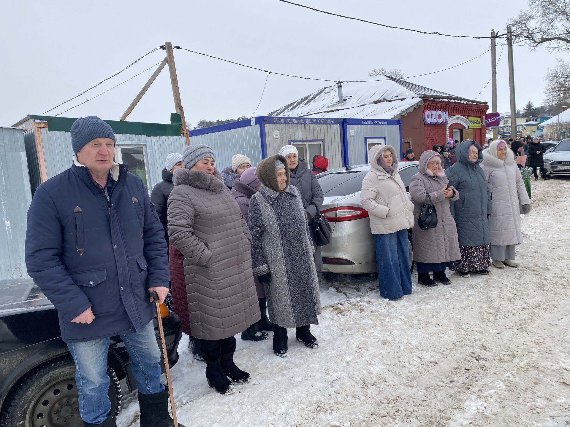 Мәчкәрә авылында реставрация эшләре алып барылучы күпьеллык тарихы булган беренче Җәмигъ мәчетенә ярымай куелды