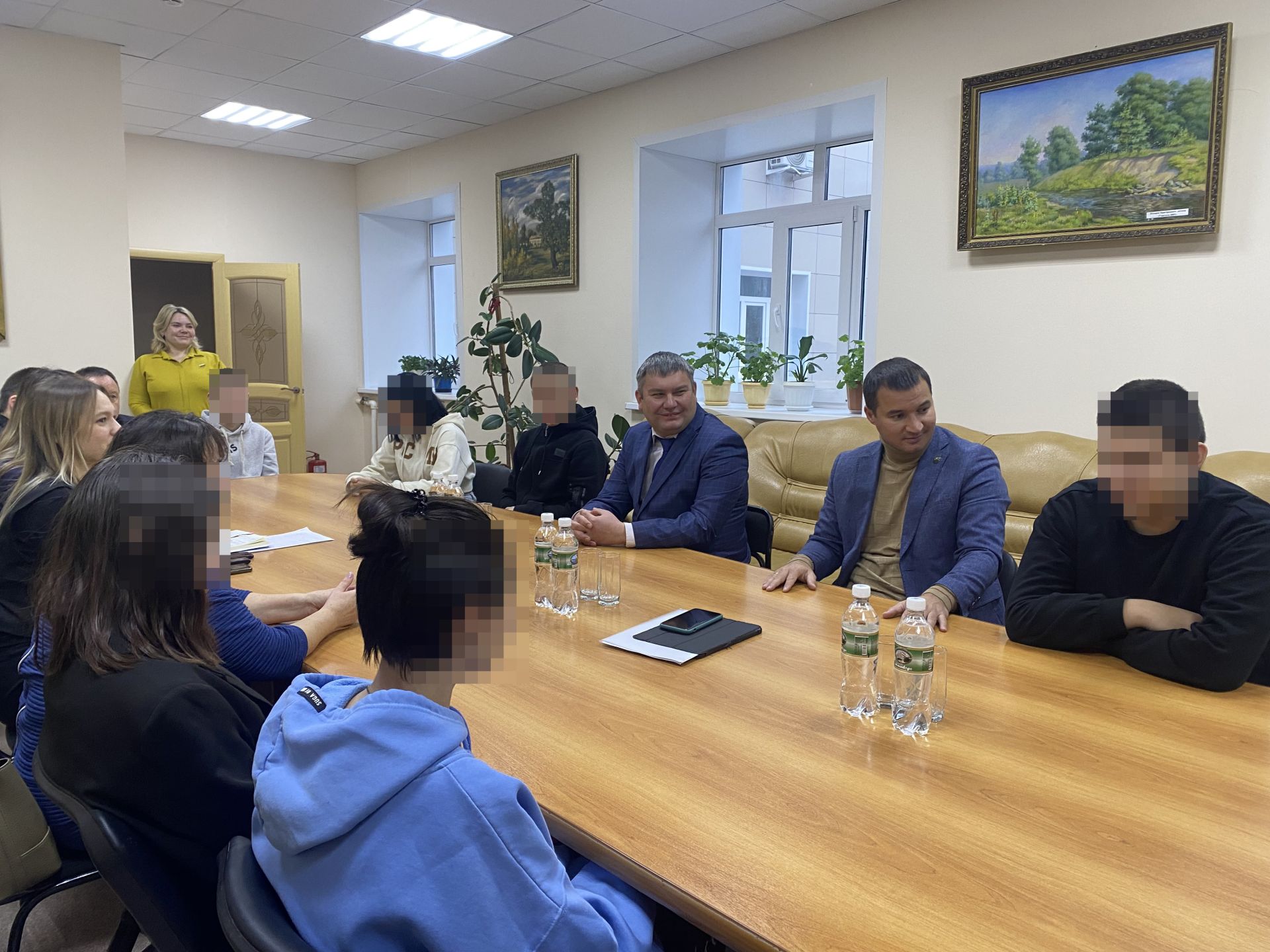 Ринат Садыков встретился со студентами Лубянского лесотехнического колледжа