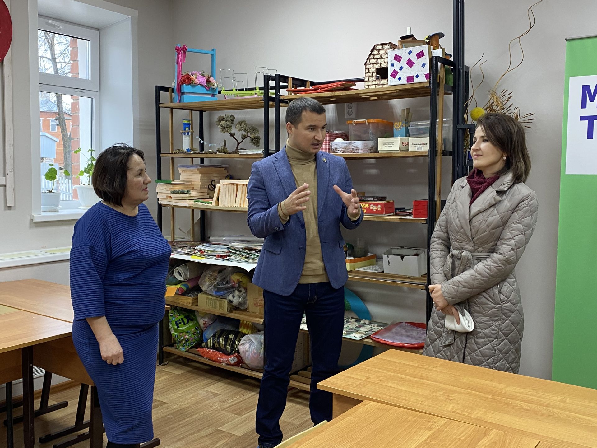 Ринат Садыков встретился со студентами Лубянского лесотехнического колледжа