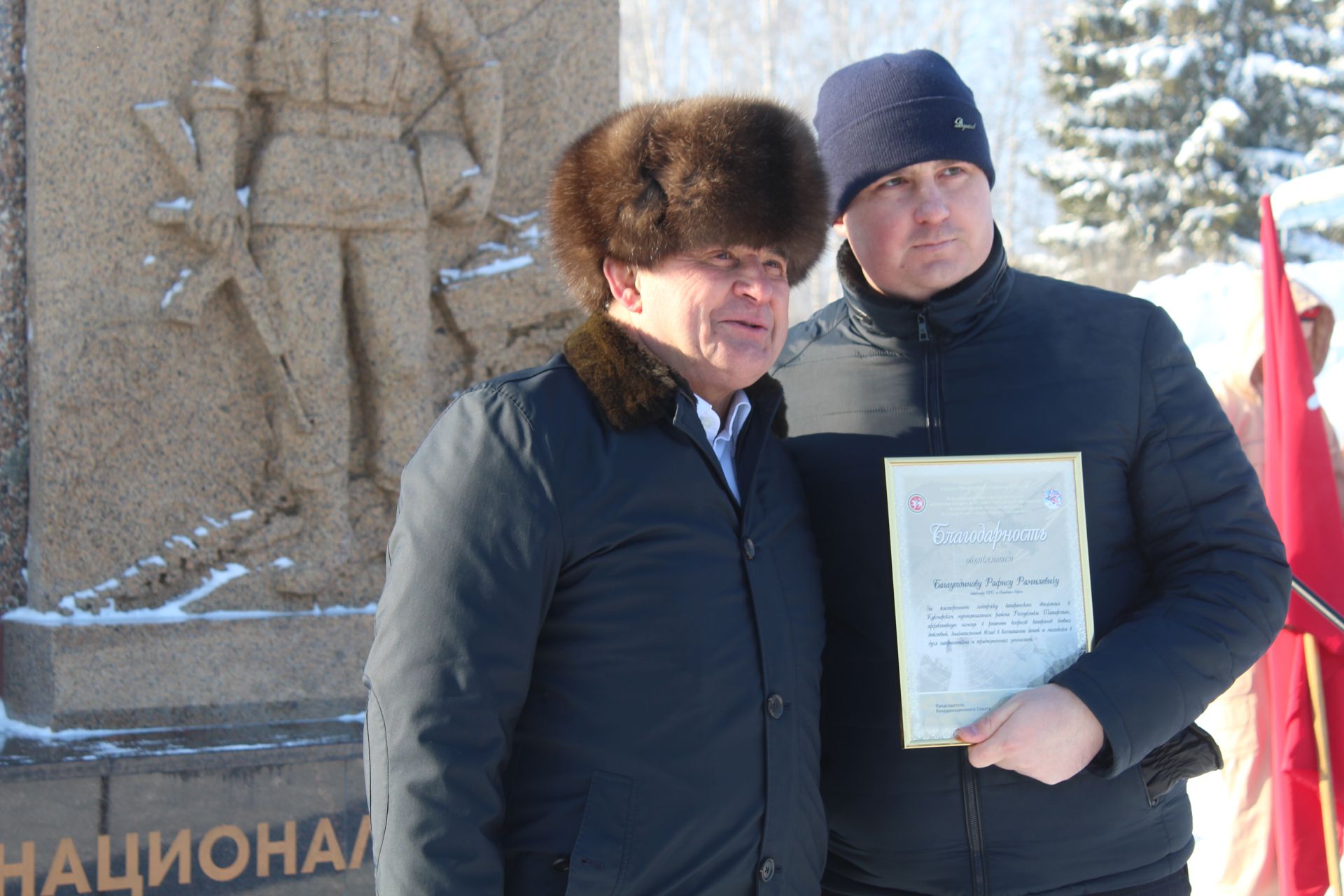 В Парке Победы Кукмора открыли мемориал воинам-интернационалистам