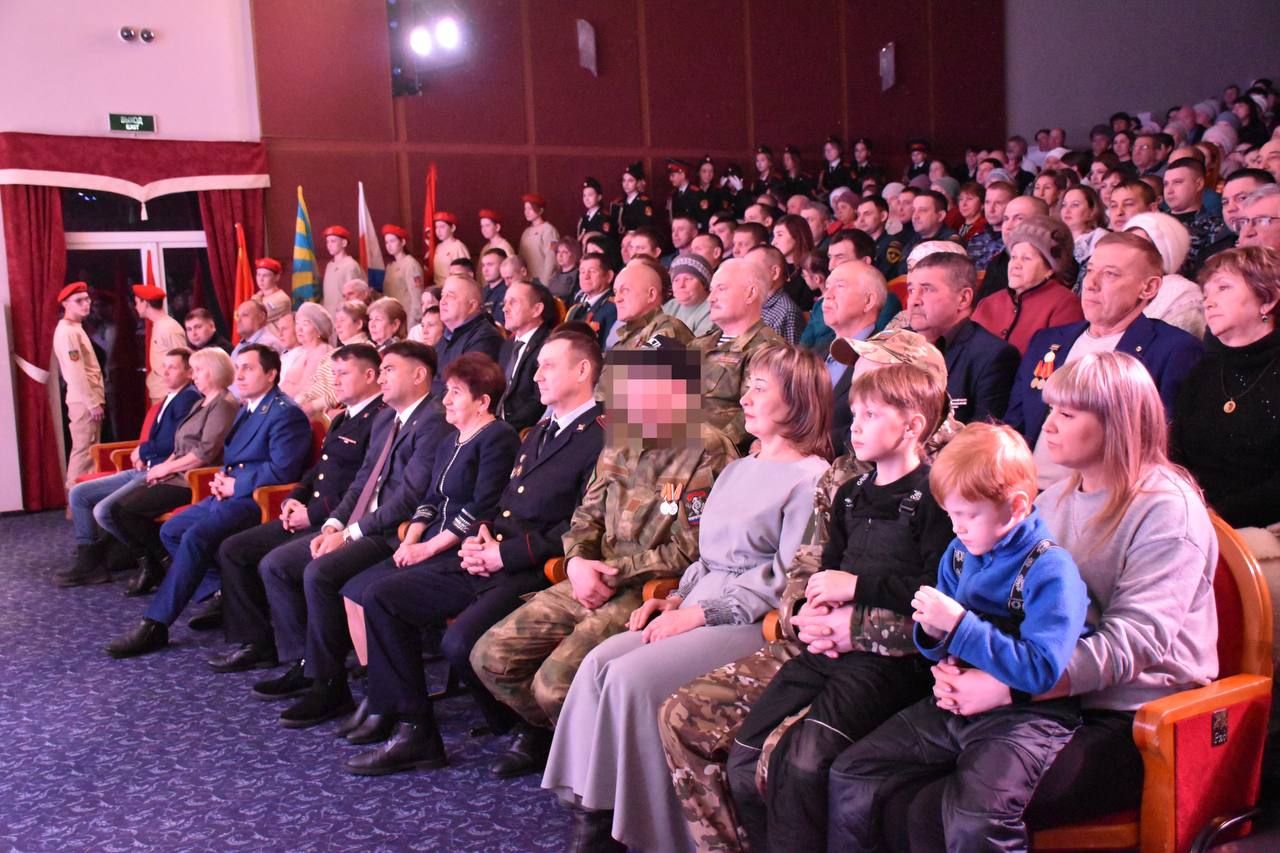 В Кукморе состоялся праздничный концерт ко Дню защитника Отечества