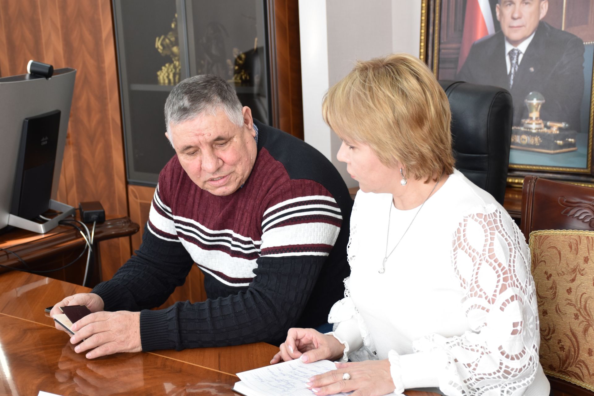 Римма Ратникова провела прием граждан в Кукморе