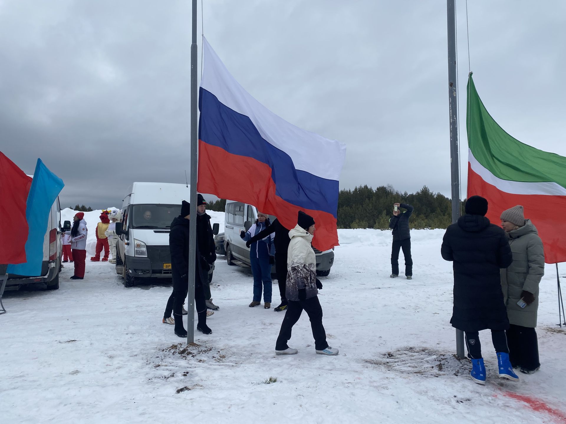 В Лубянах прошла спартакиада работников лесной отрасли РТ «Лесная лыжня — 2024»