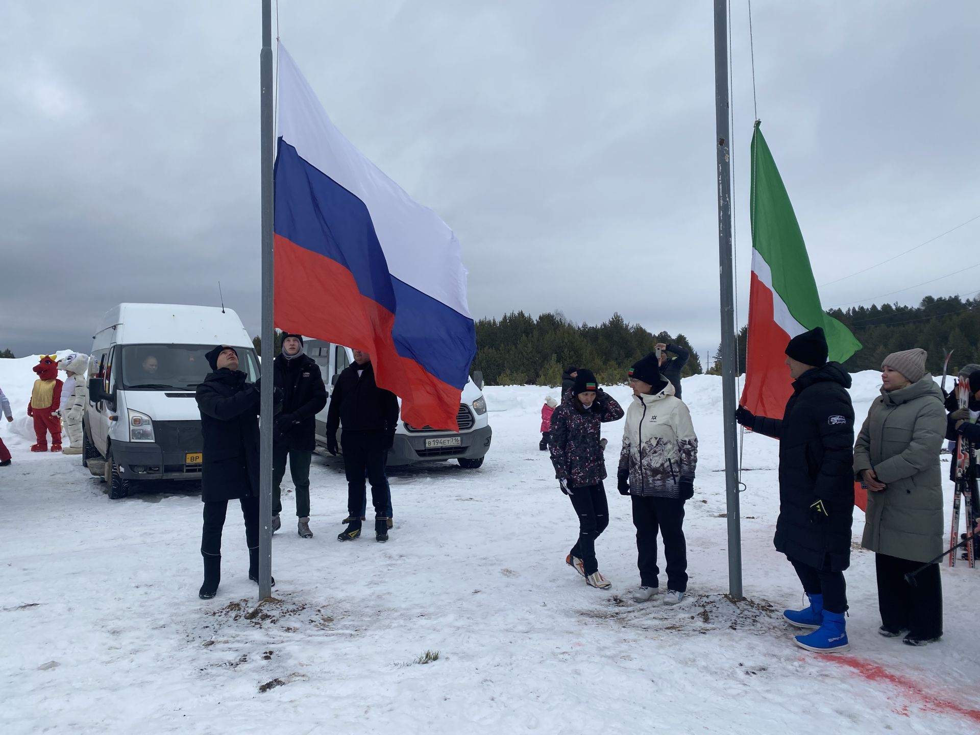 В Лубянах прошла спартакиада работников лесной отрасли РТ «Лесная лыжня — 2024»