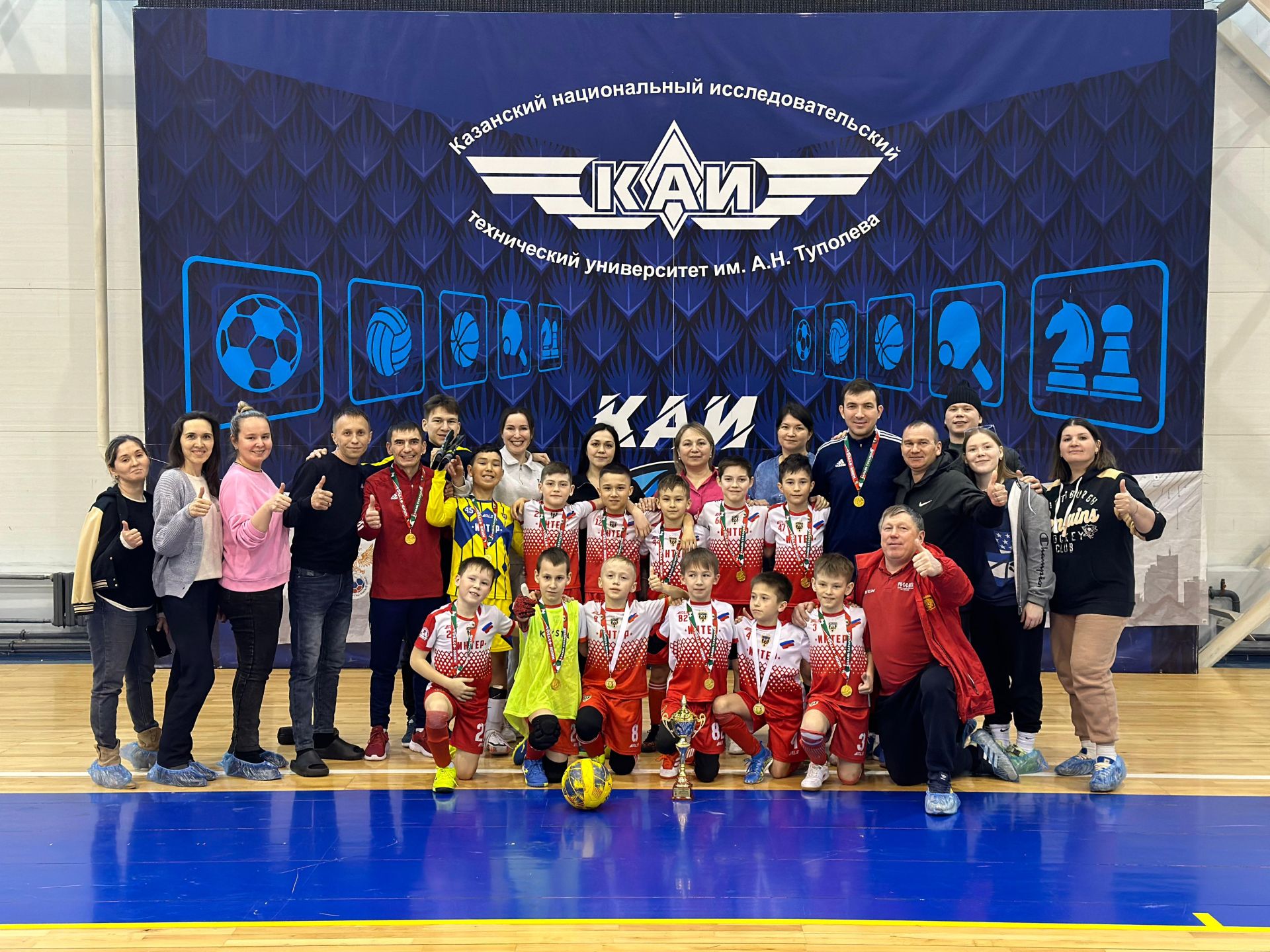 Кукморские футболисты стали чемпионами Кубка РТ по мини-футболу