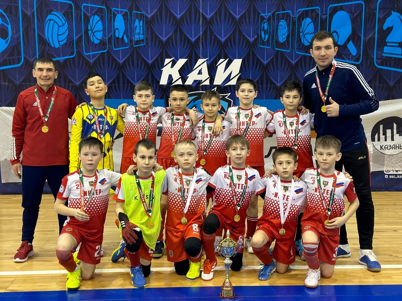 Кукморские футболисты стали чемпионами Кубка РТ по мини-футболу