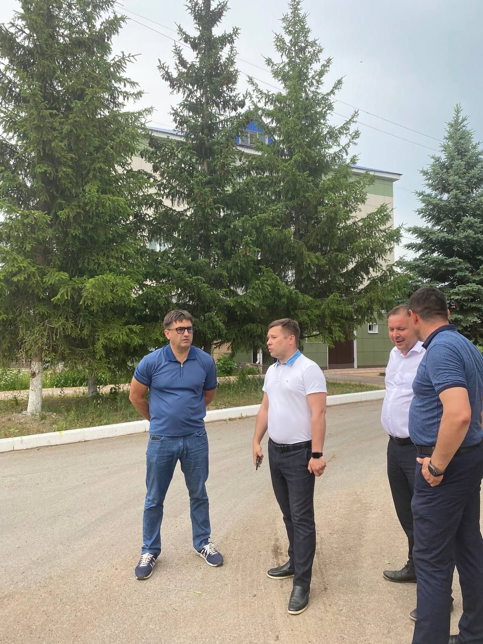 Сергей Димитриев совершил объезд строительных объектов в Кукморском районе