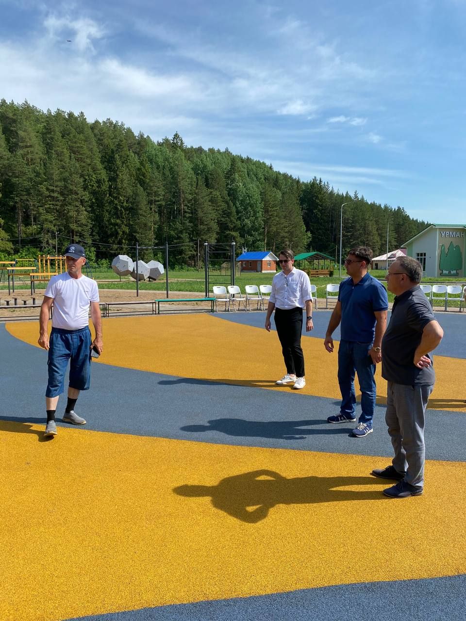 Сергей Димитриев совершил объезд строительных объектов в Кукморском районе