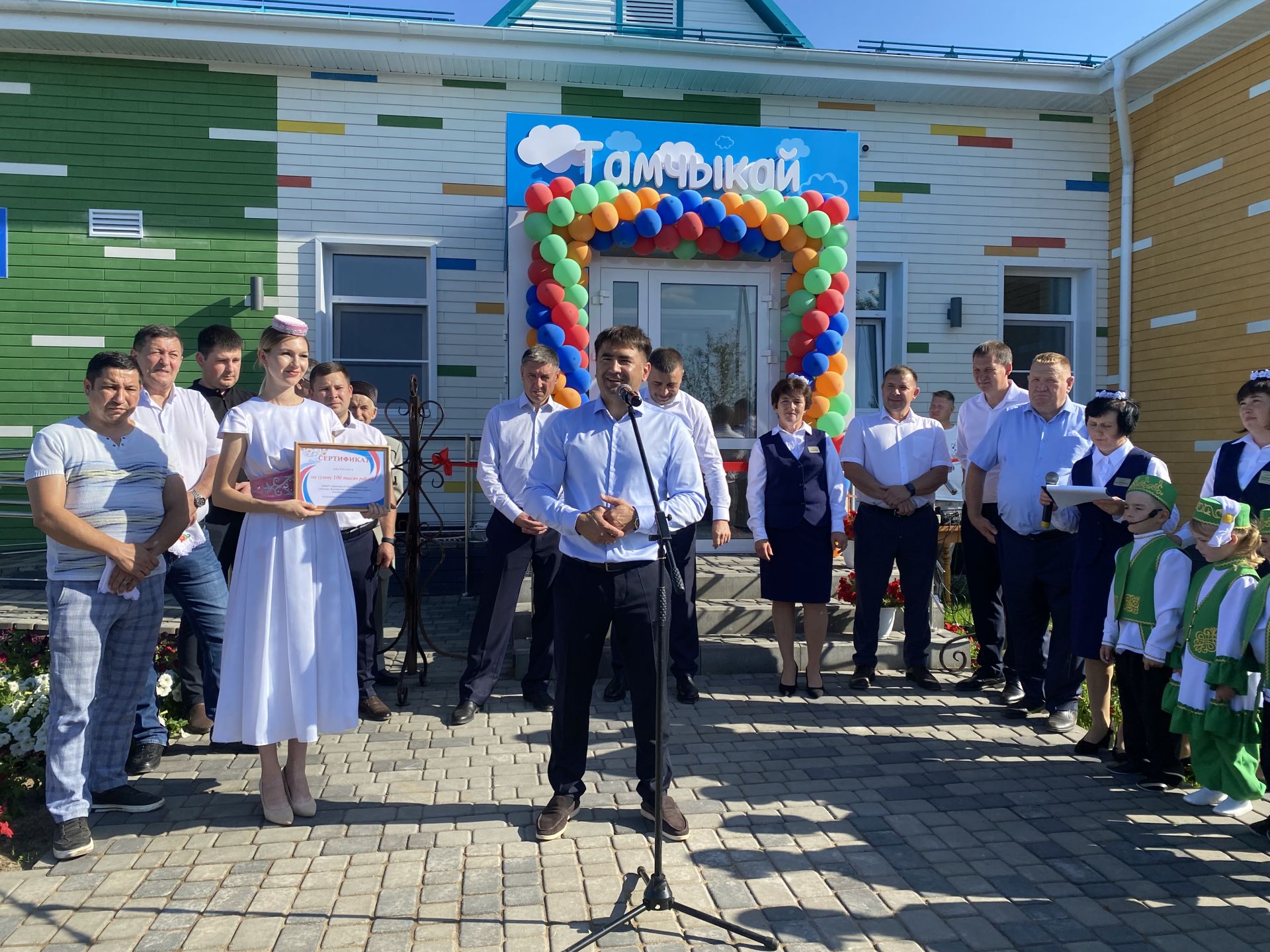 В деревне Асан-Елга Кукморского района сданы в эксплуатацию три объекта