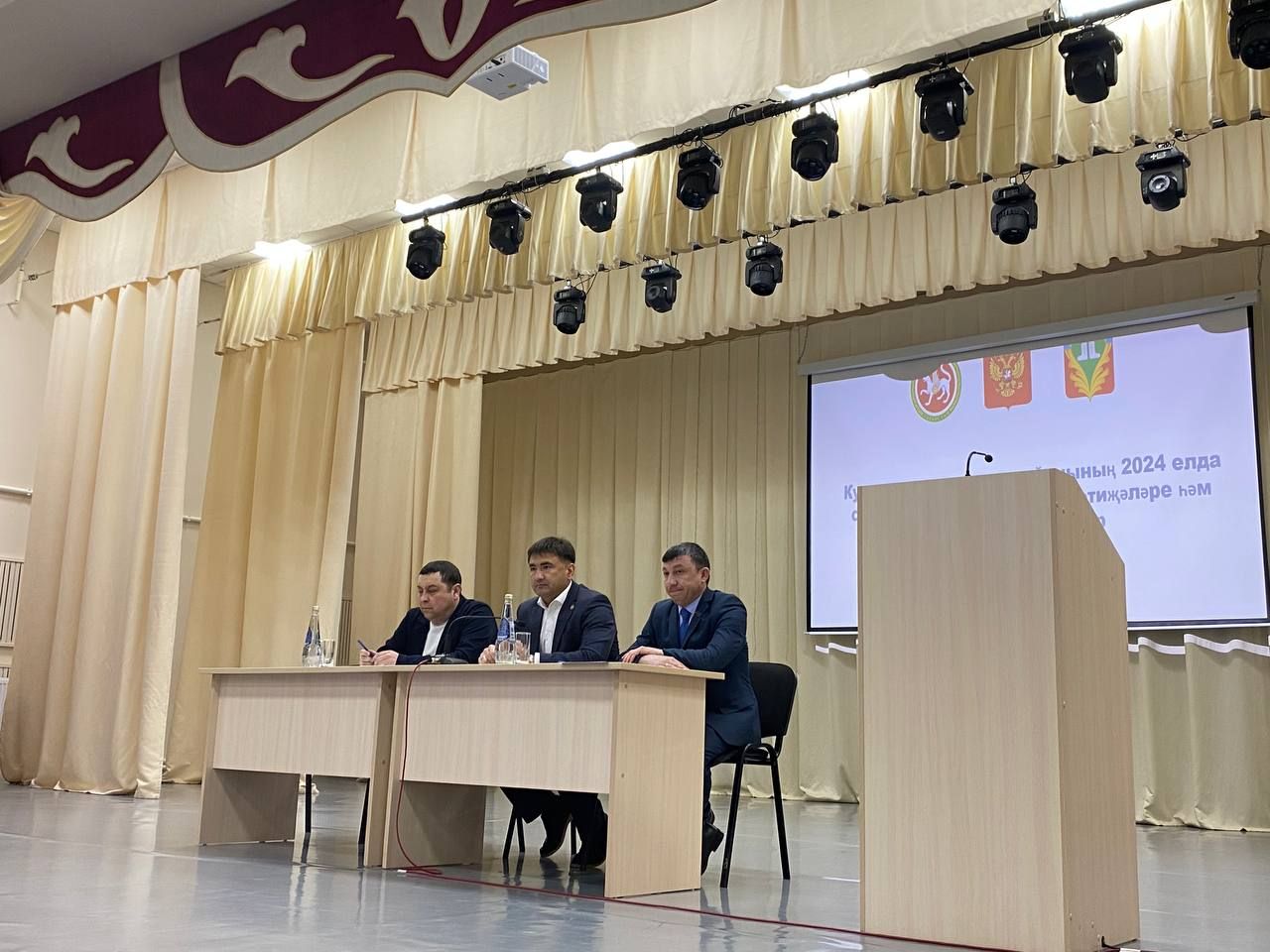 В селе Большой Сардек прошел сход граждан