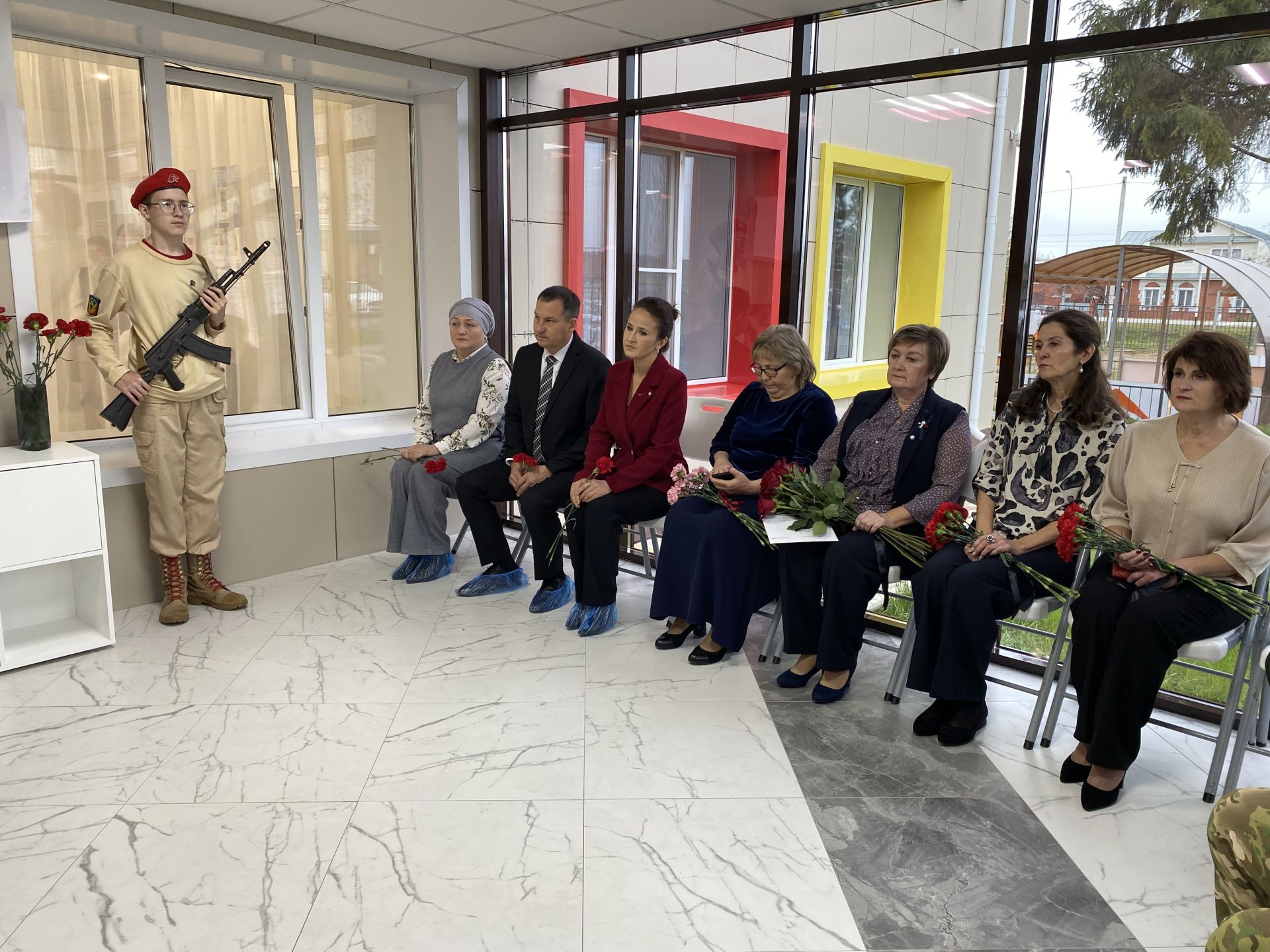 Кукмарада Геройның исеме мәңгеләштерелде