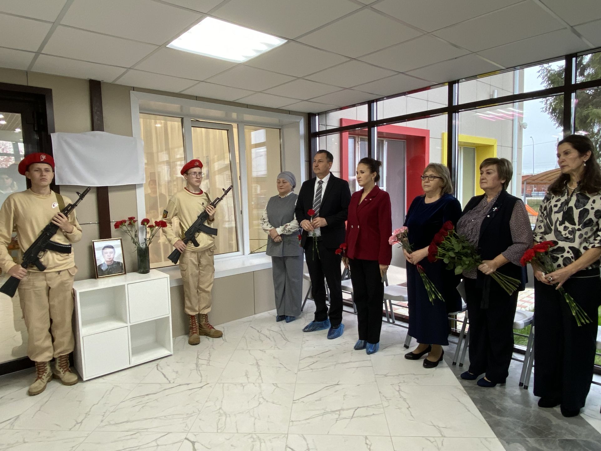Кукмарада Геройның исеме мәңгеләштерелде