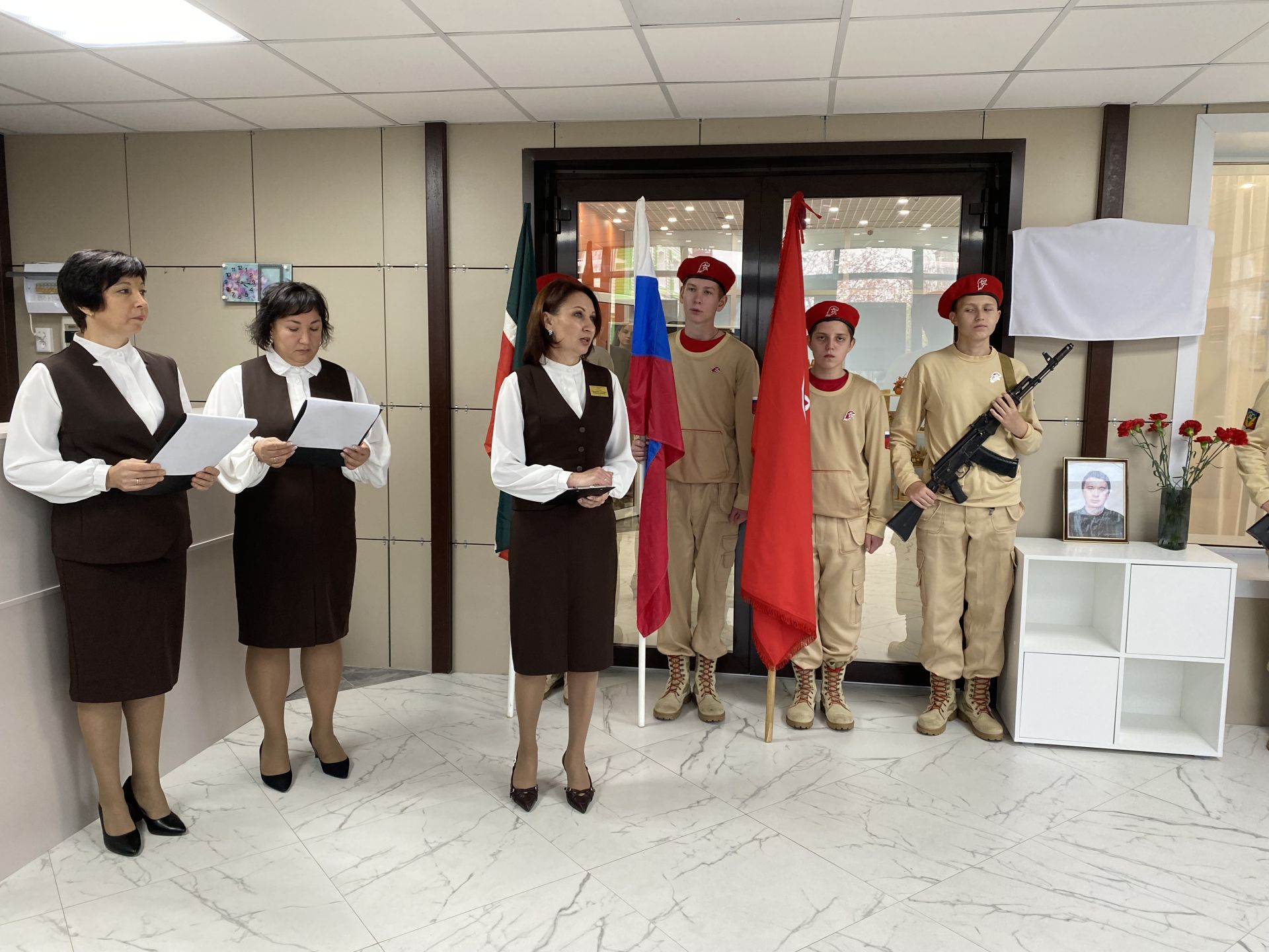 Кукмарада Геройның исеме мәңгеләштерелде