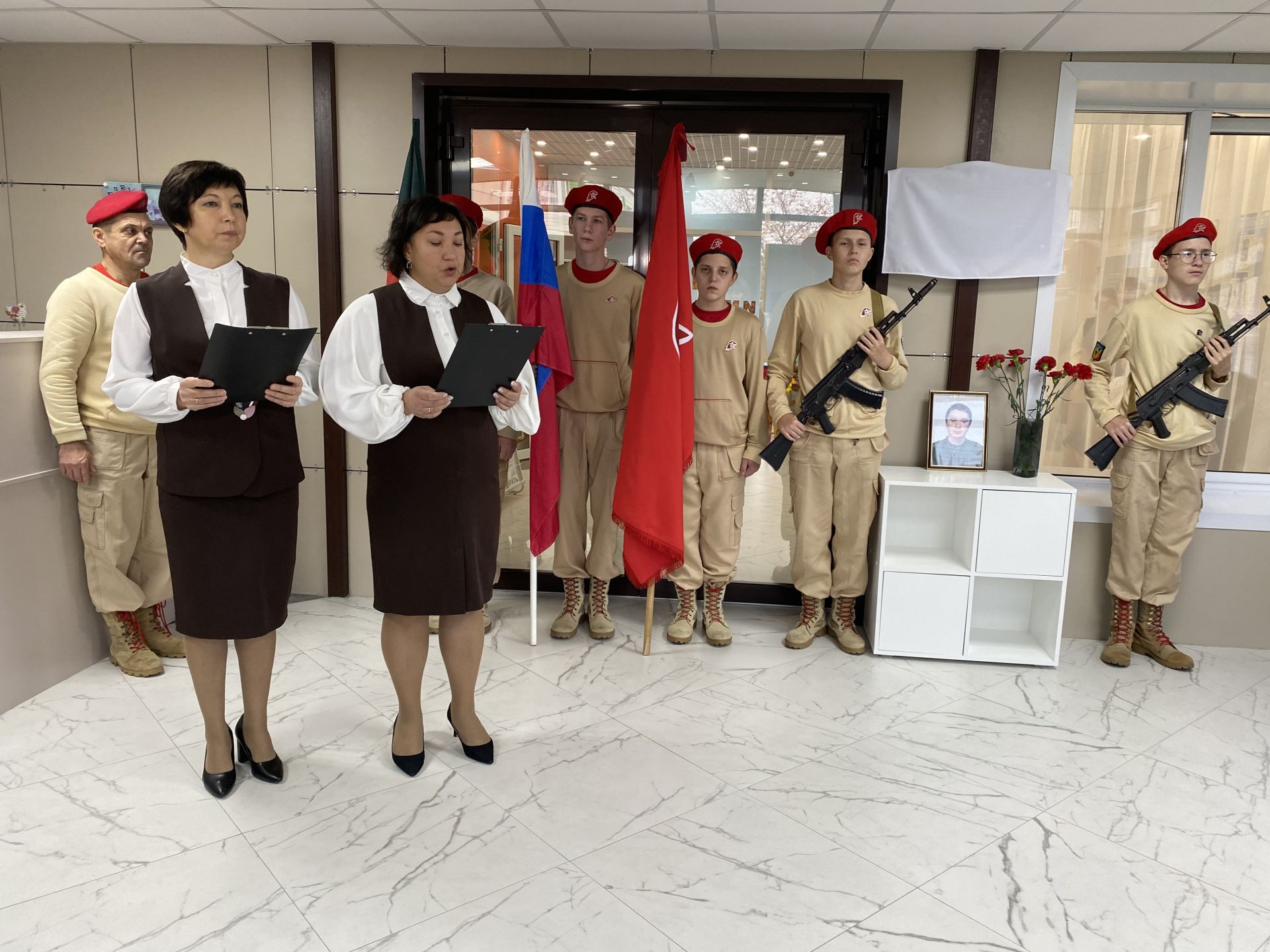 Кукмарада Геройның исеме мәңгеләштерелде