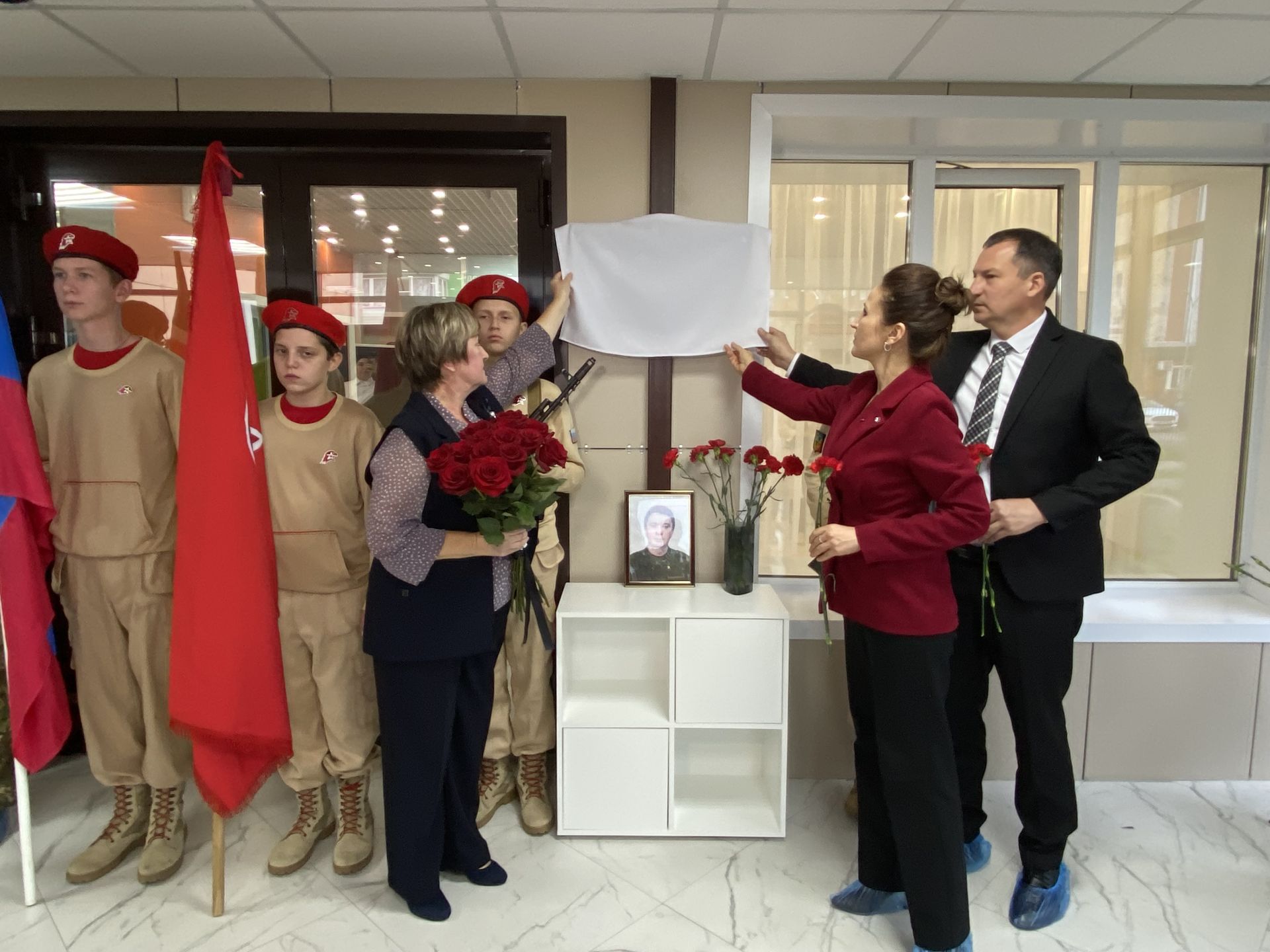 Кукмарада Геройның исеме мәңгеләштерелде