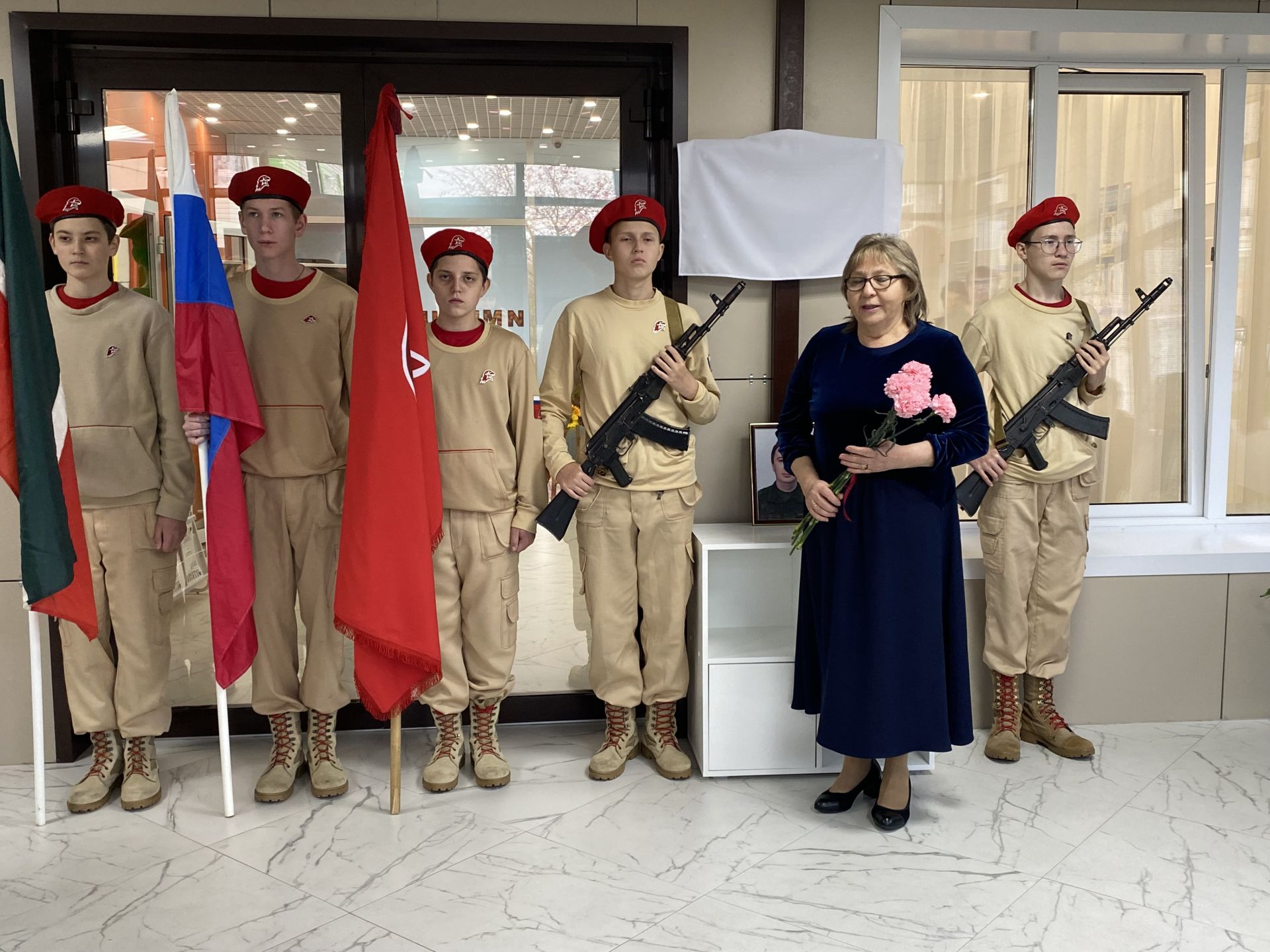 Кукмарада Геройның исеме мәңгеләштерелде