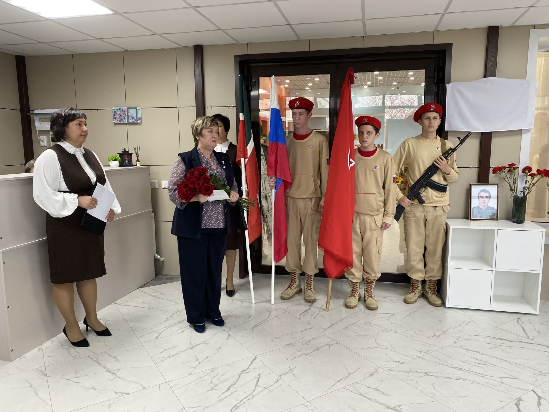Кукмарада Геройның исеме мәңгеләштерелде