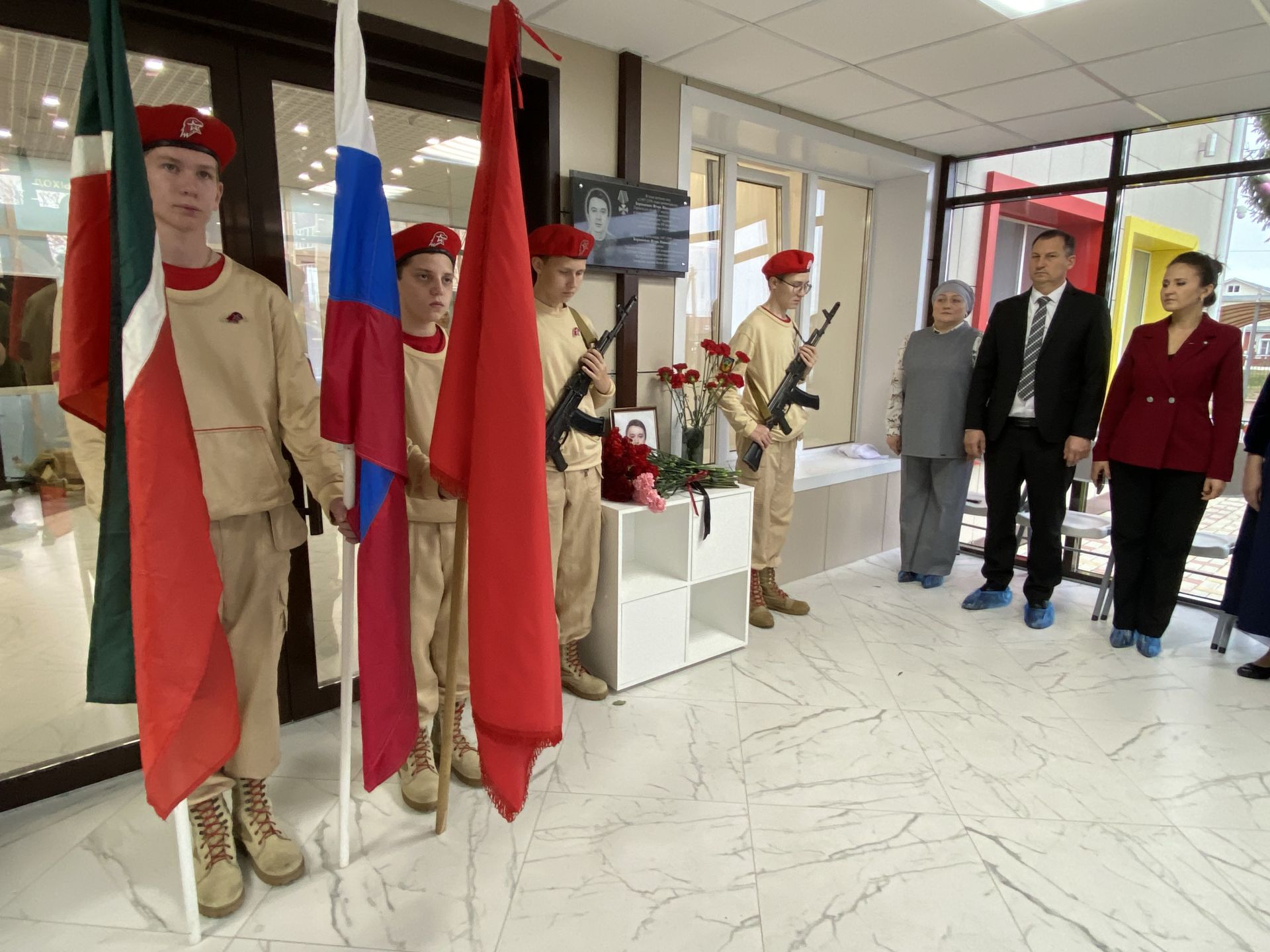 Кукмарада Геройның исеме мәңгеләштерелде