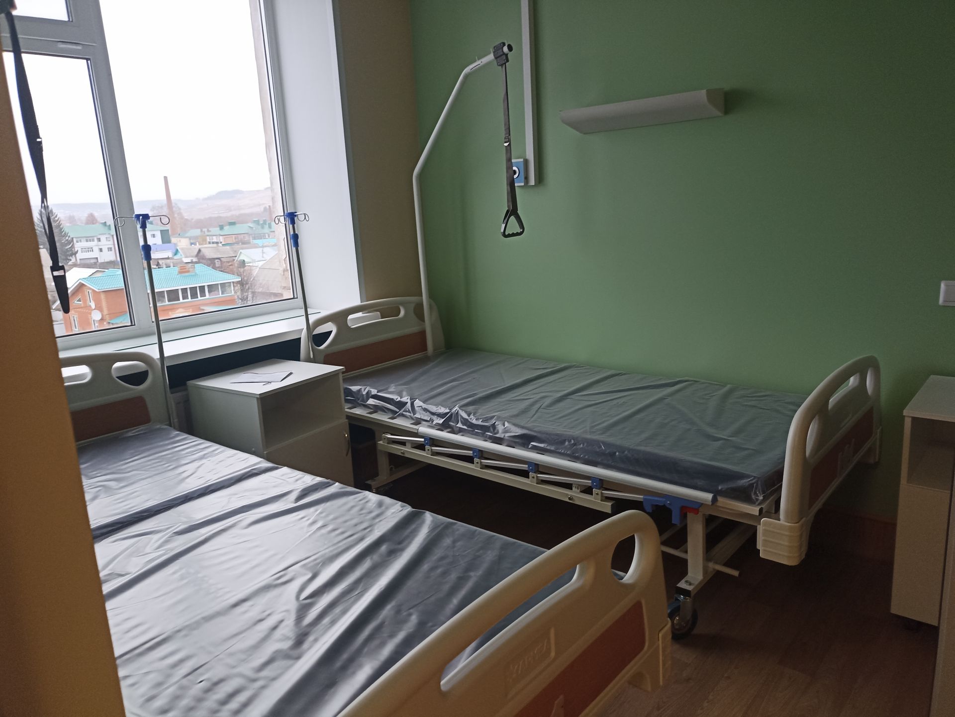 В Кукморской ЦРБ идет ремонт кардиологии и терапии