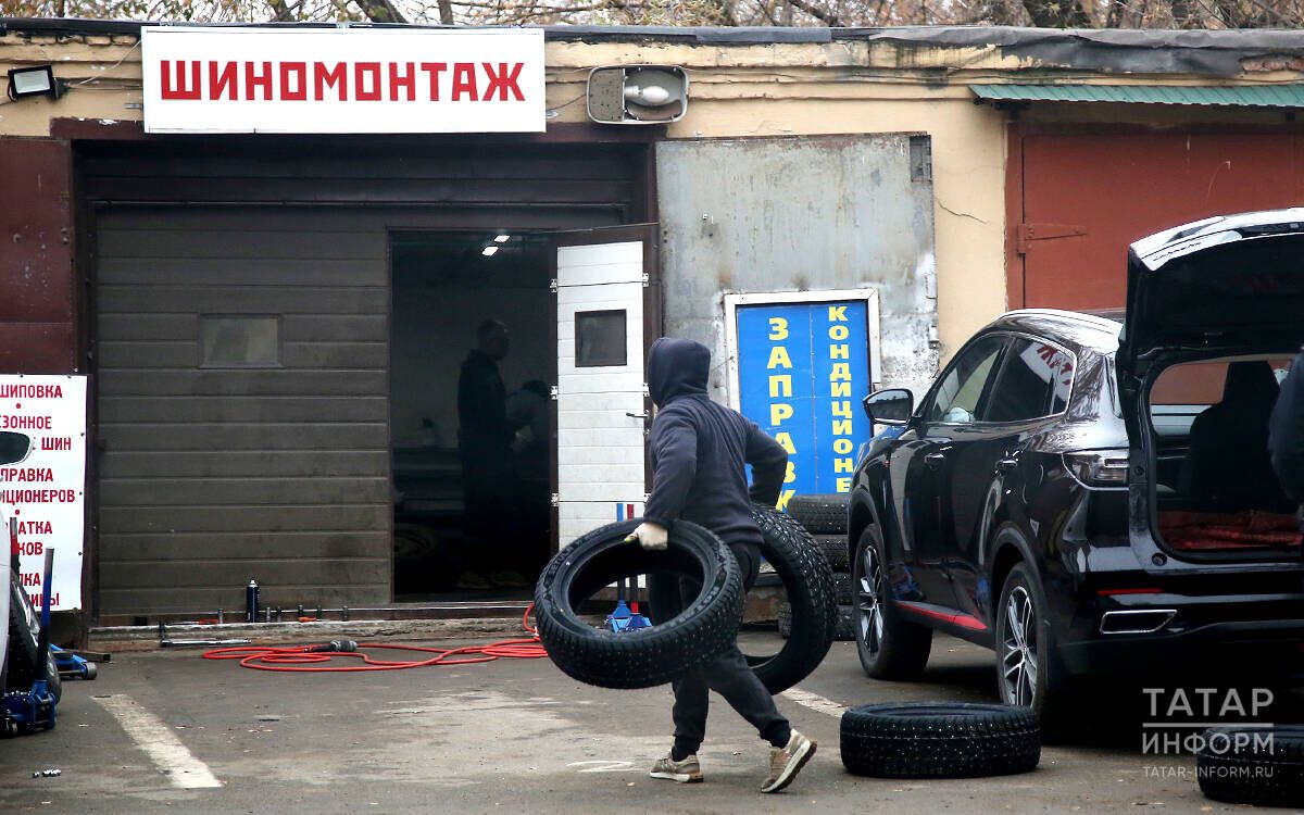Госавтоинспекция: татарстанцам пора менять шины на зимние
