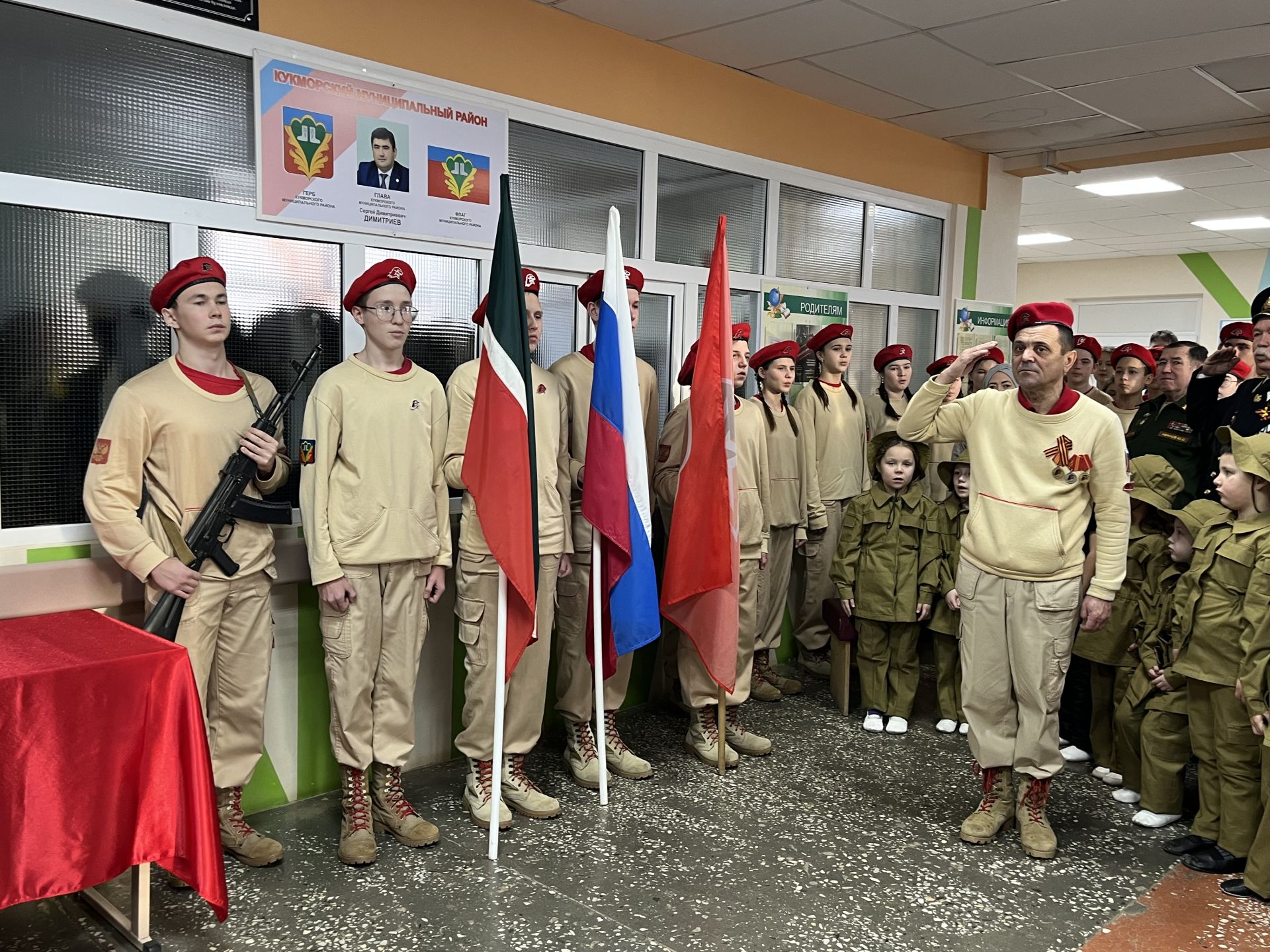 Кукмара районында мемориаль такталар ачылды, Җиңү паркында митинг узды