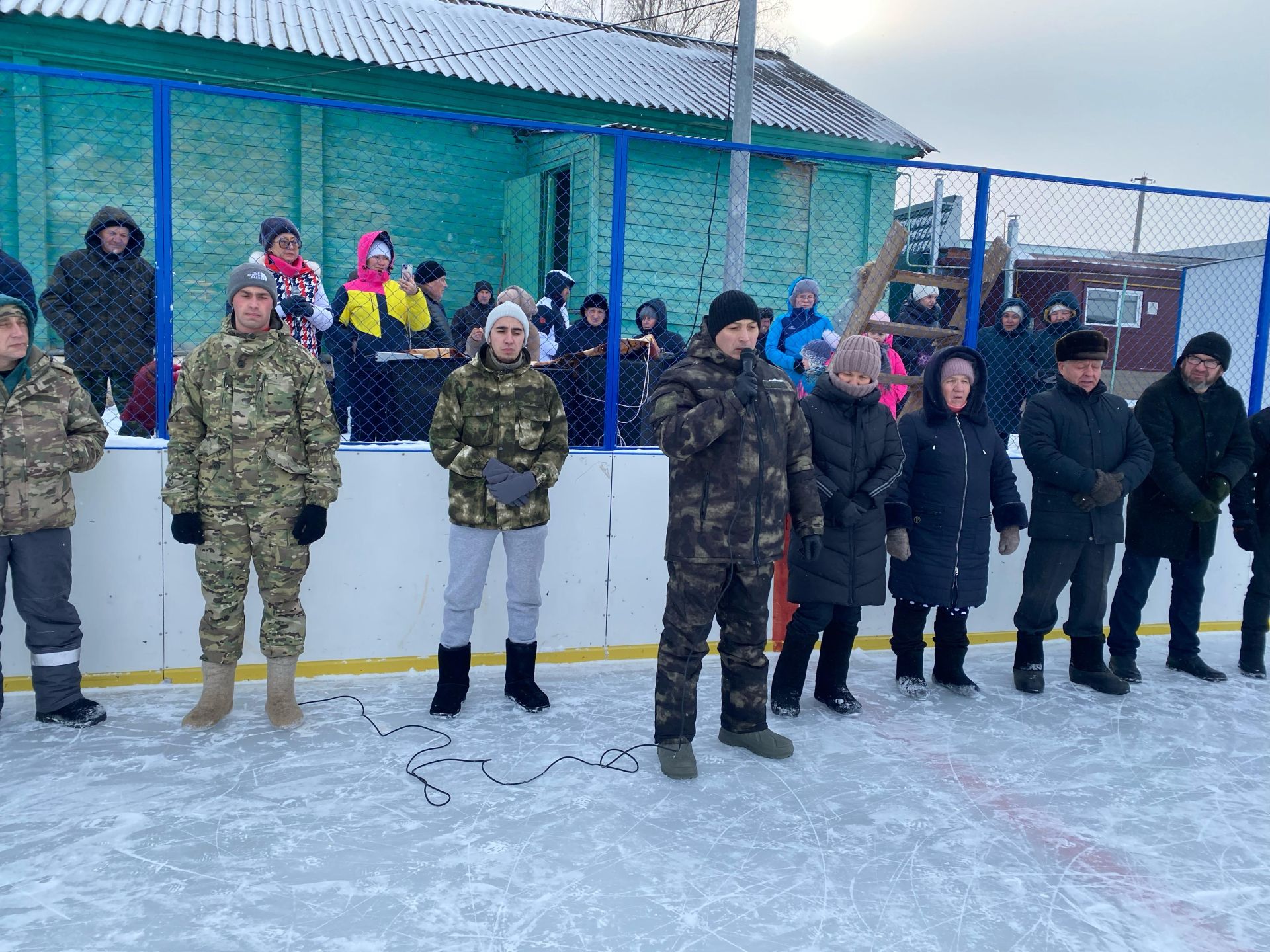 Адайда махсус хәрби операциядә һәлак булган Рөстәм Шәфыйков истәлегенә алкалы хоккей ярышы булды