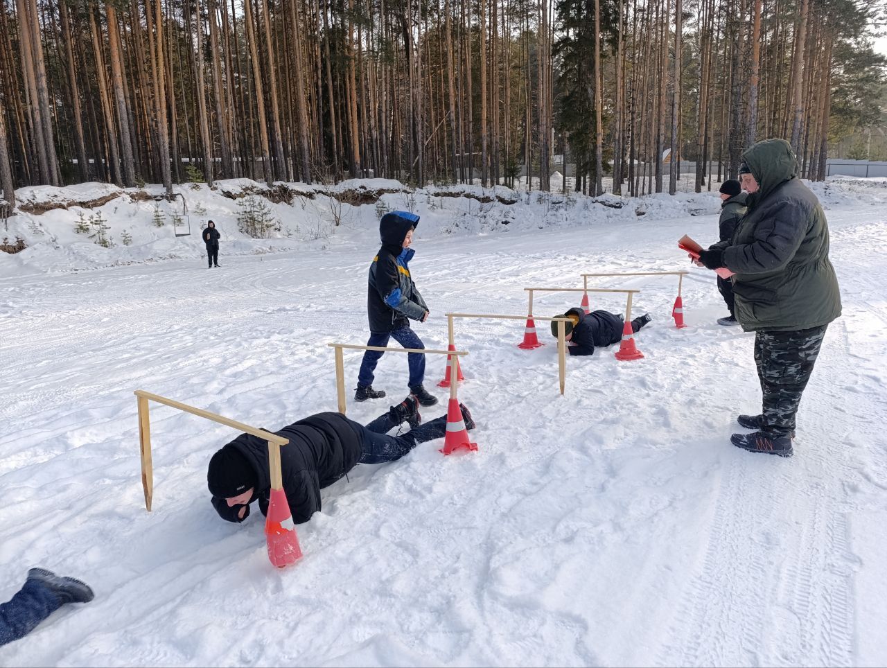 Лубянда студентлар һәм мәктәп укучылары хәрби-гамәли спорт төрләре буенча ярышты