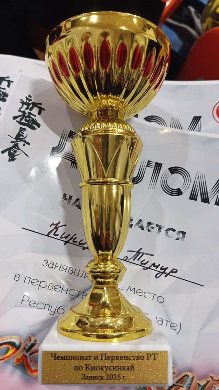 Спортсмены из Кукмора заняли призовые места в соревнованиях «Первенство Татарстана по киокусинкай каратэ»