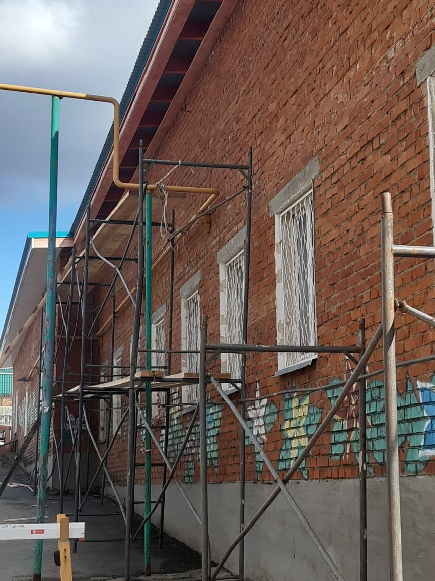 Кукмараның «Шәфкать» тернәкләндерү үзәгендә республика программасы буенча төзекләндерү эшләре бара
